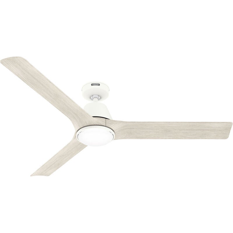 Aeronaut 60 Inch Ceiling Fan with Light Kit by Hunter Fan
