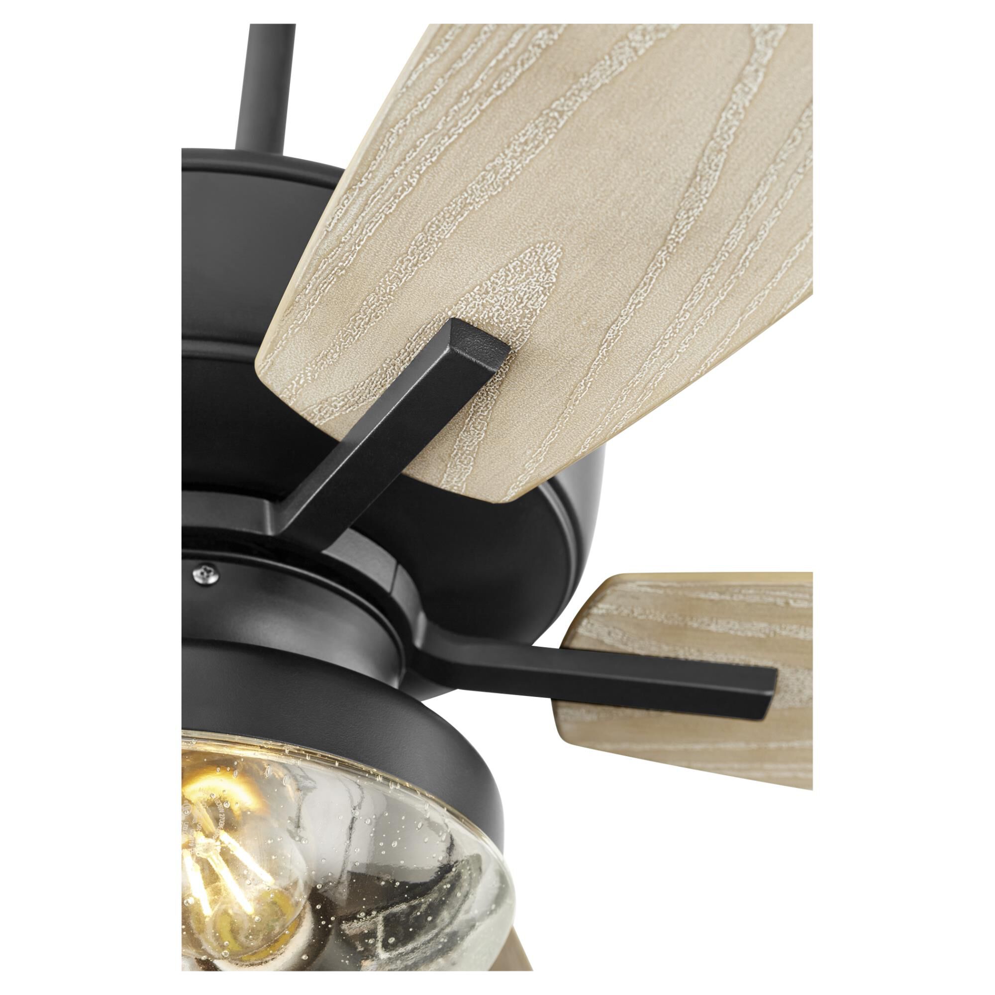 Shown in Noir Noir finish and Noir Noir glass and Linen shade