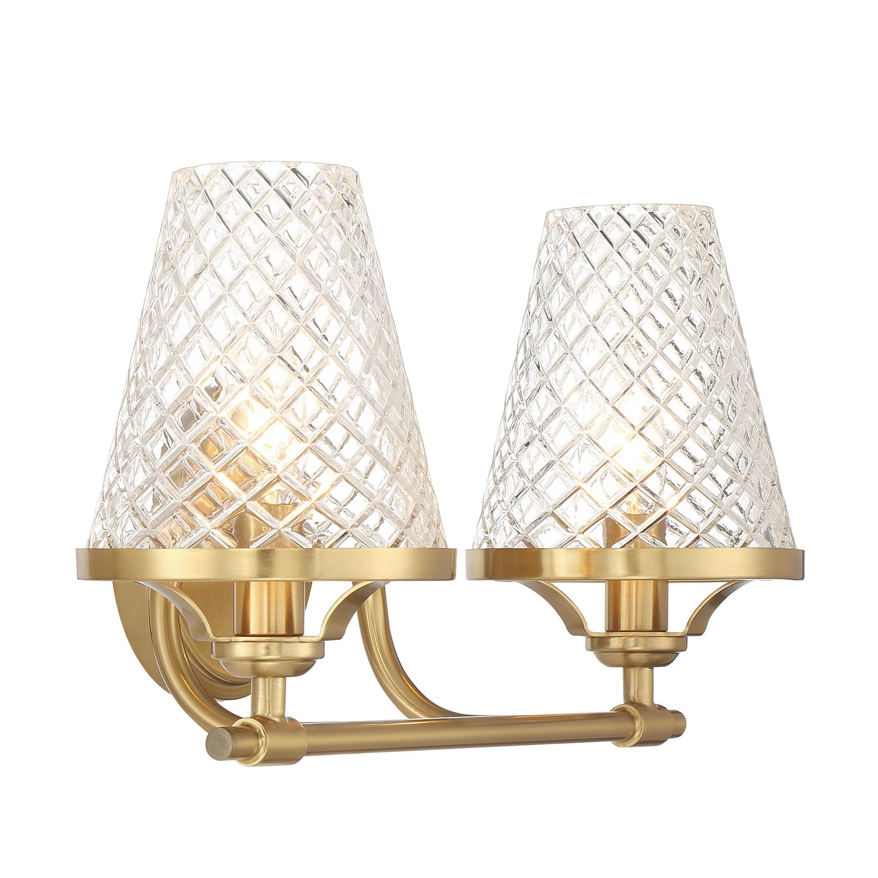 Candler 17 Inch 2 Light Bath Vanity Light by Savoy House