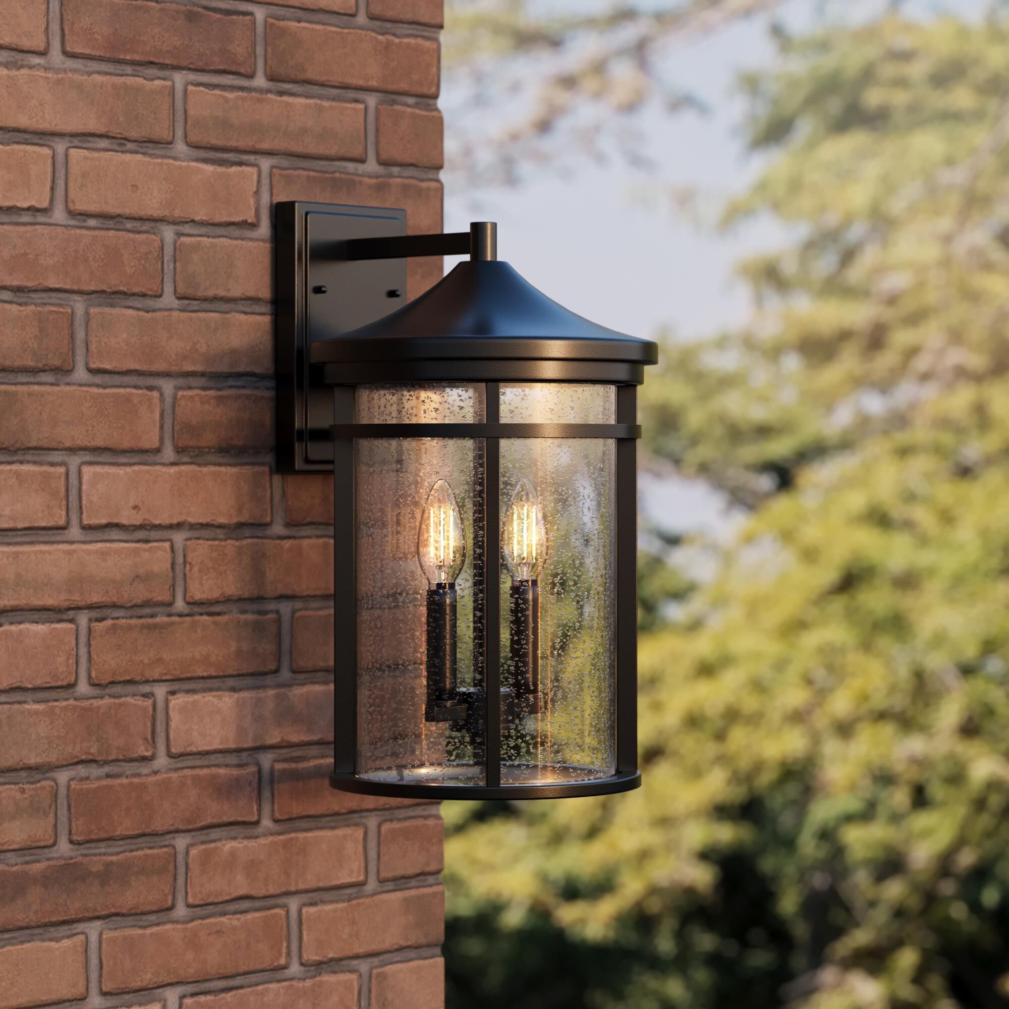 Namath 17 Inch Outdoor Wall Light By Millennium Lighting