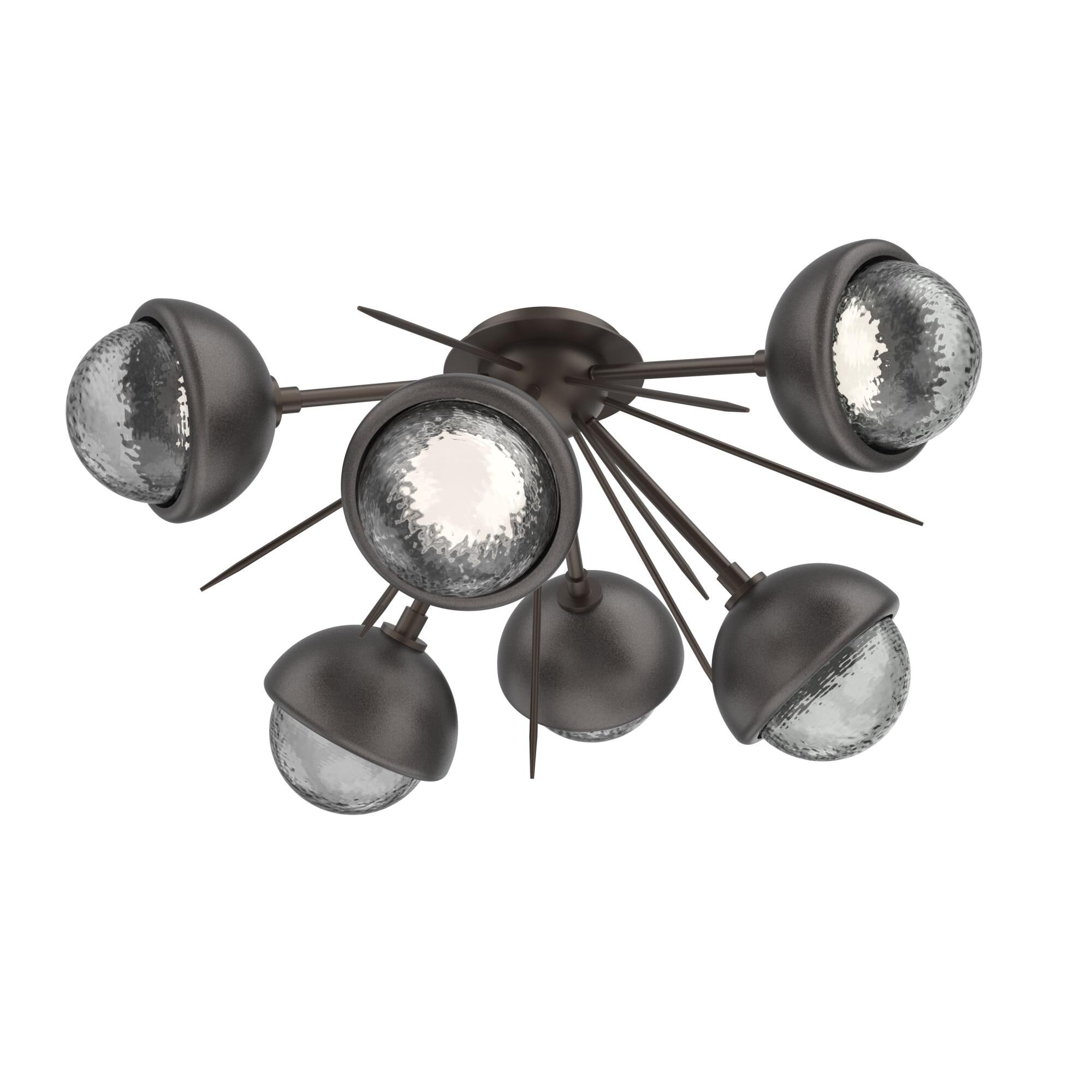 Shown in Flat Bronze finish and Smoke glass and Graphite accent