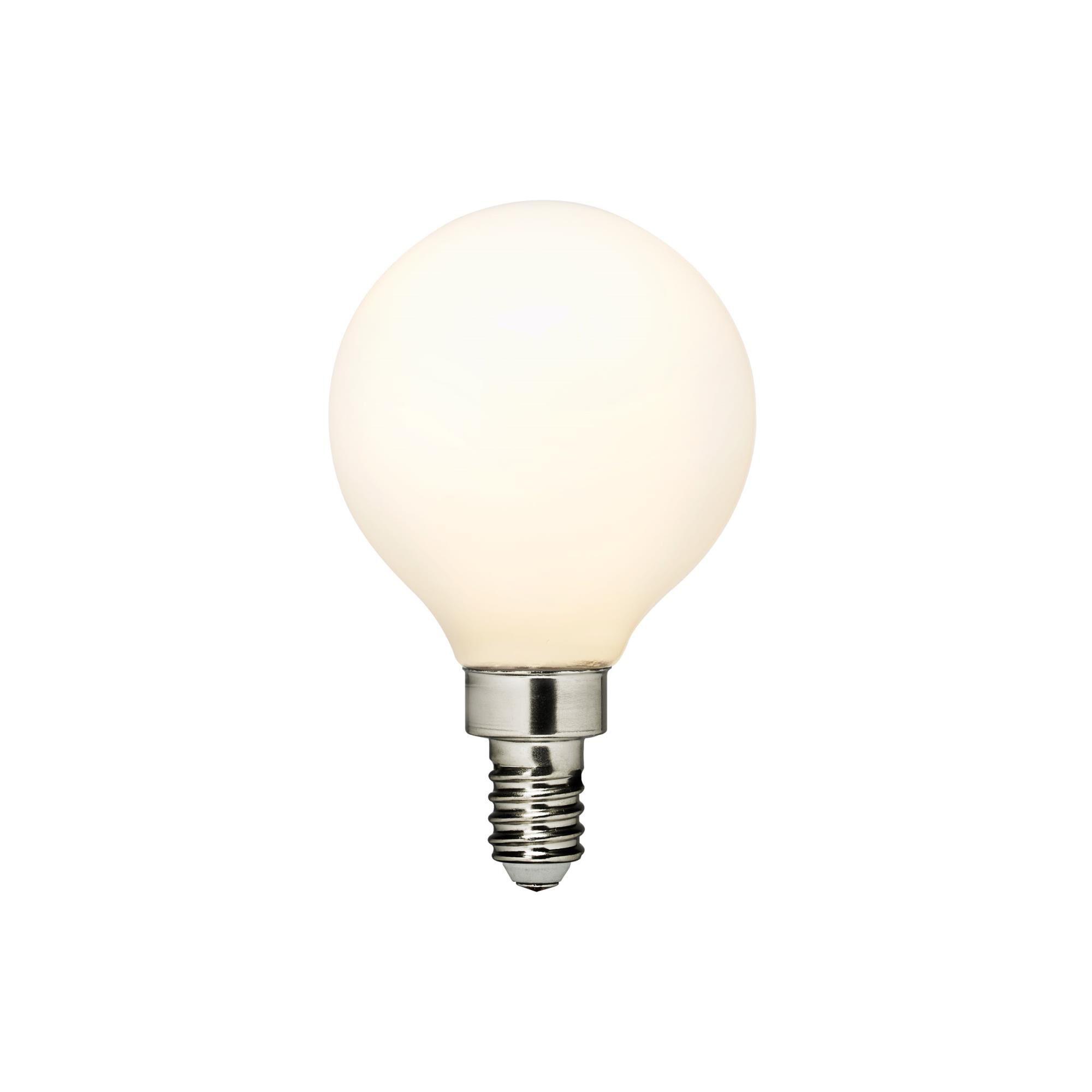 Dimmable 4 Watt 2700K Globe Shaped LED Light Bulb by Visual Comfort Studio Collection
