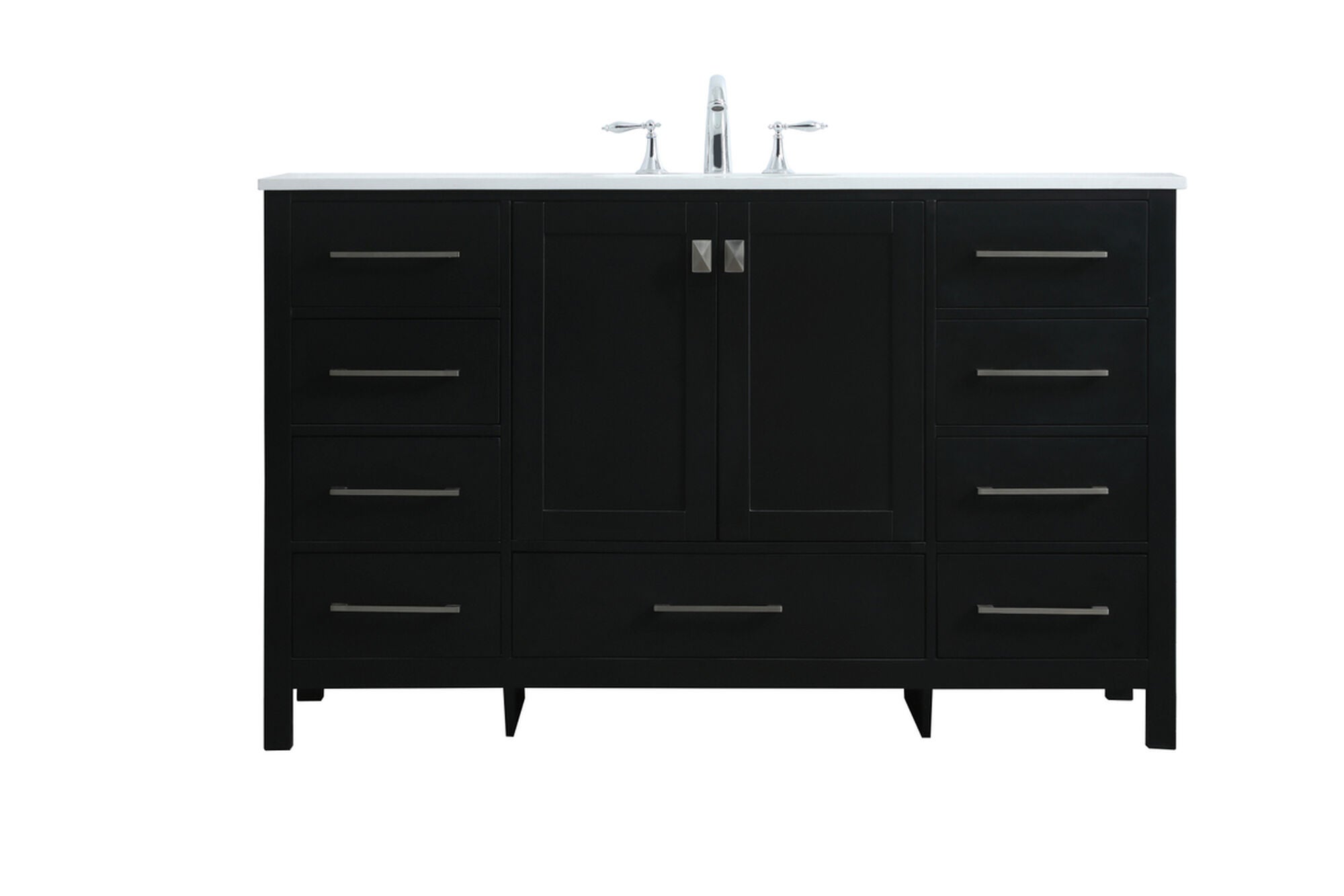 Shown in Black finish