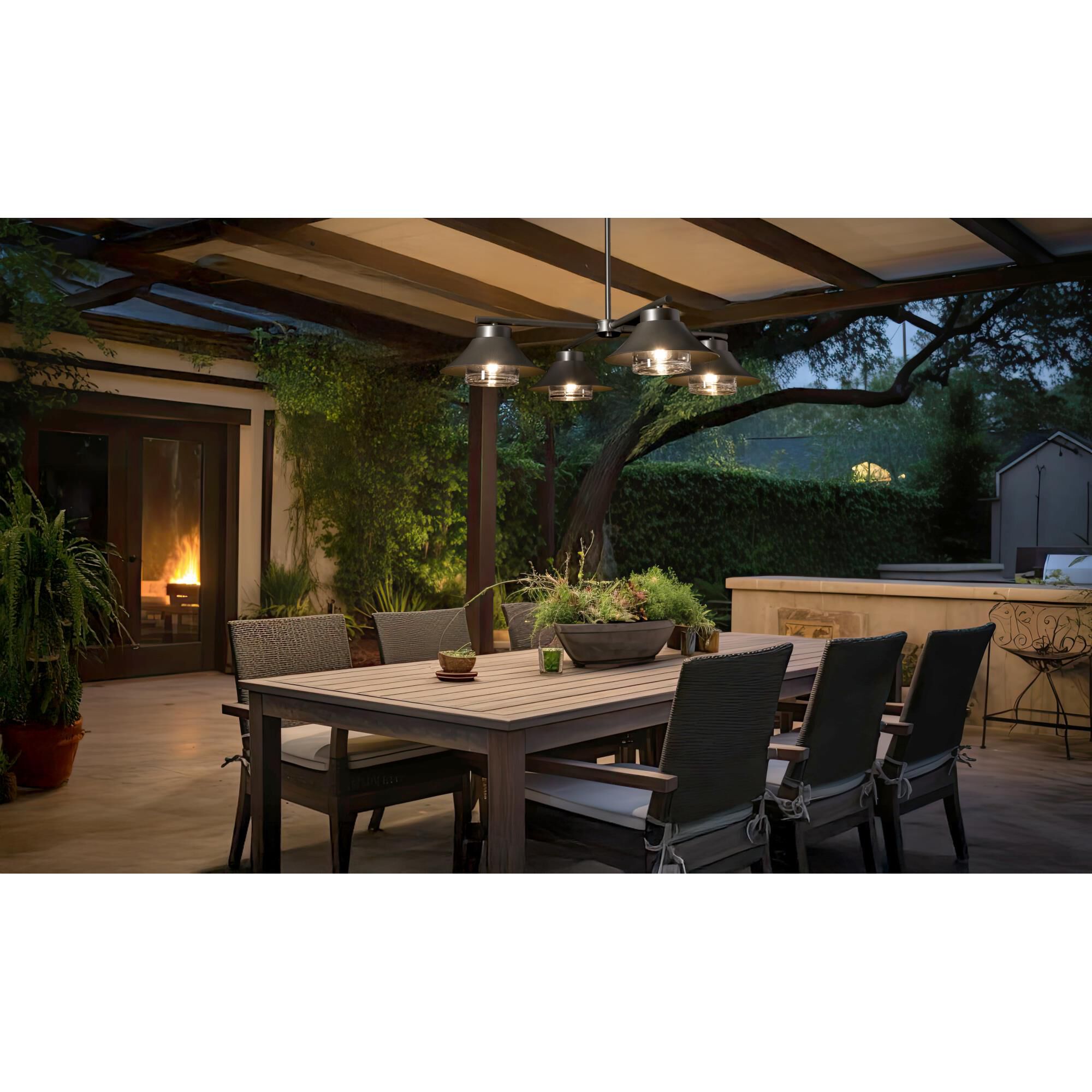 Stowe 38 Inch Outdoor Hanging Lantern by Hubbardton Forge