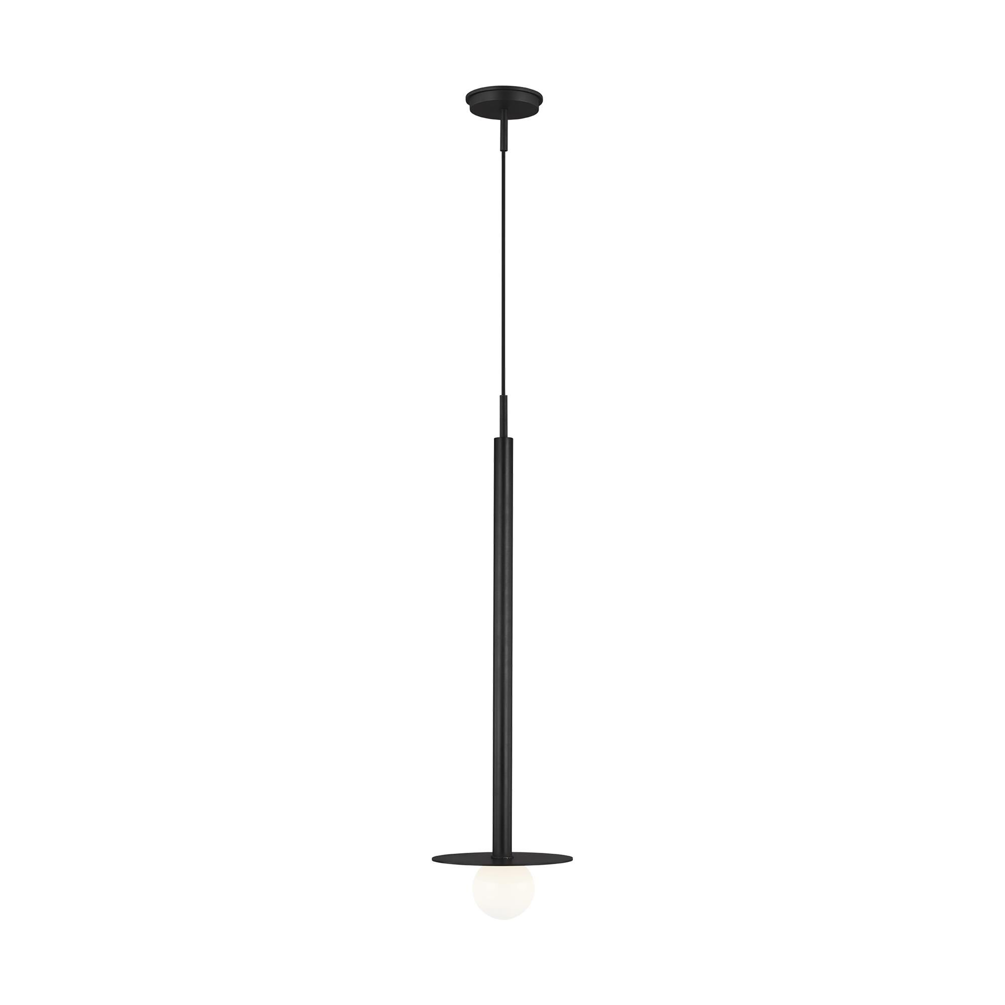 Shown in Midnight Black finish and Milk Whitesteel glass