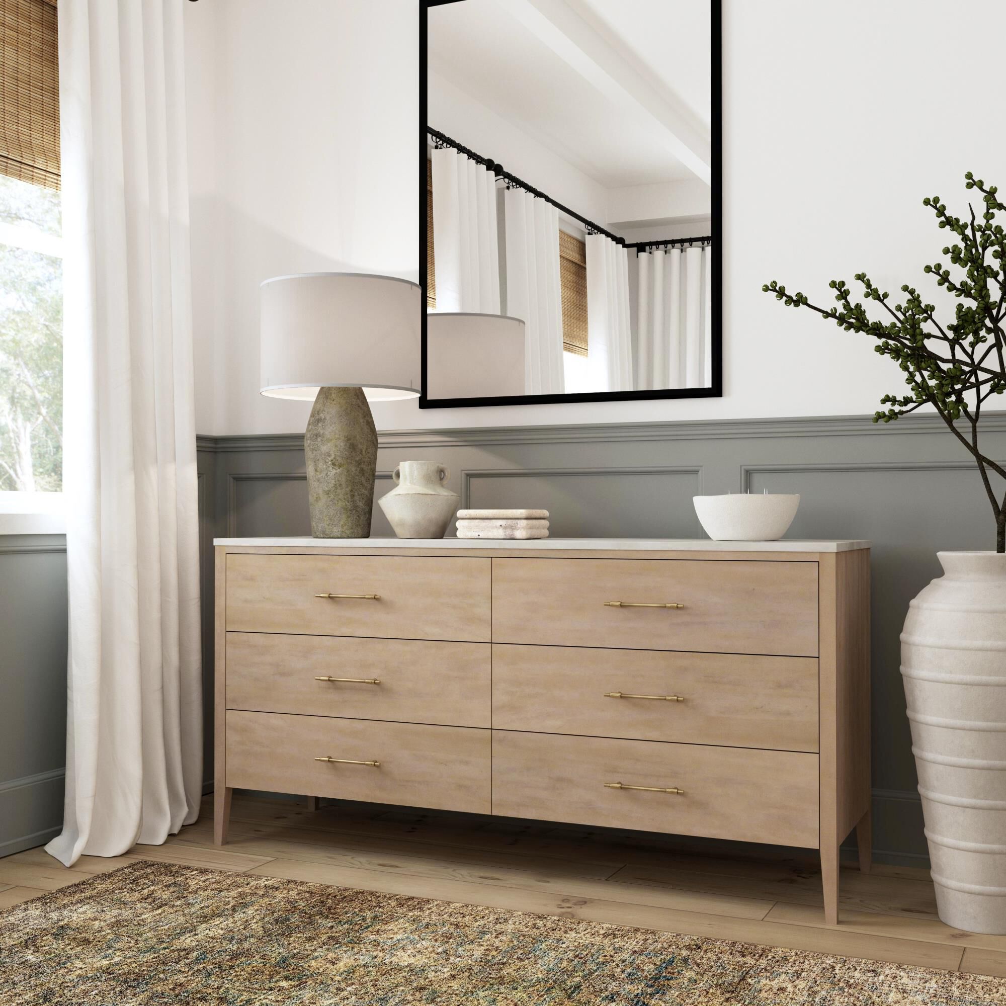 Averly 64 Inch Dresser by Butler Specialty Company