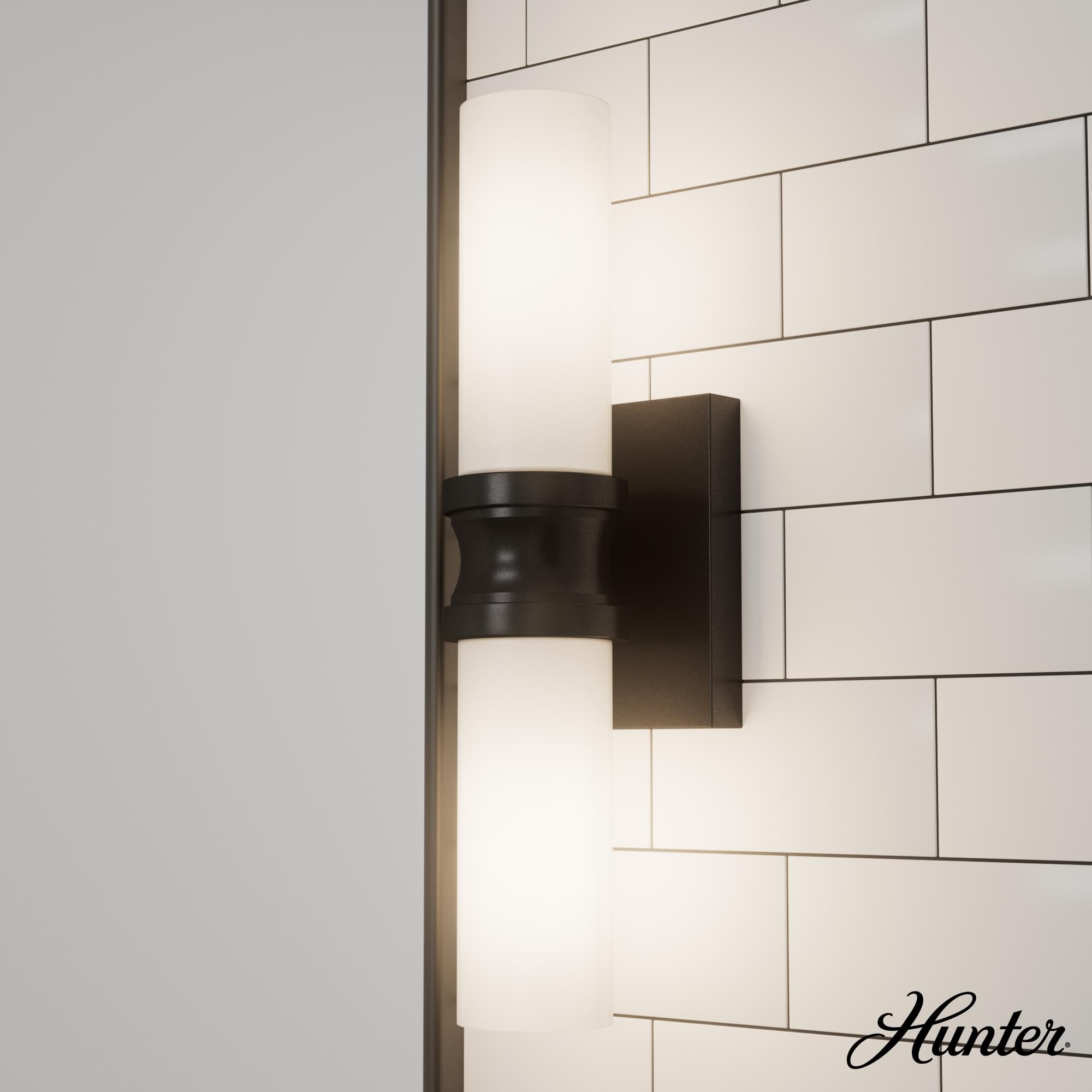 Shown in Brushed Nickel finish and Clear Seeded glass