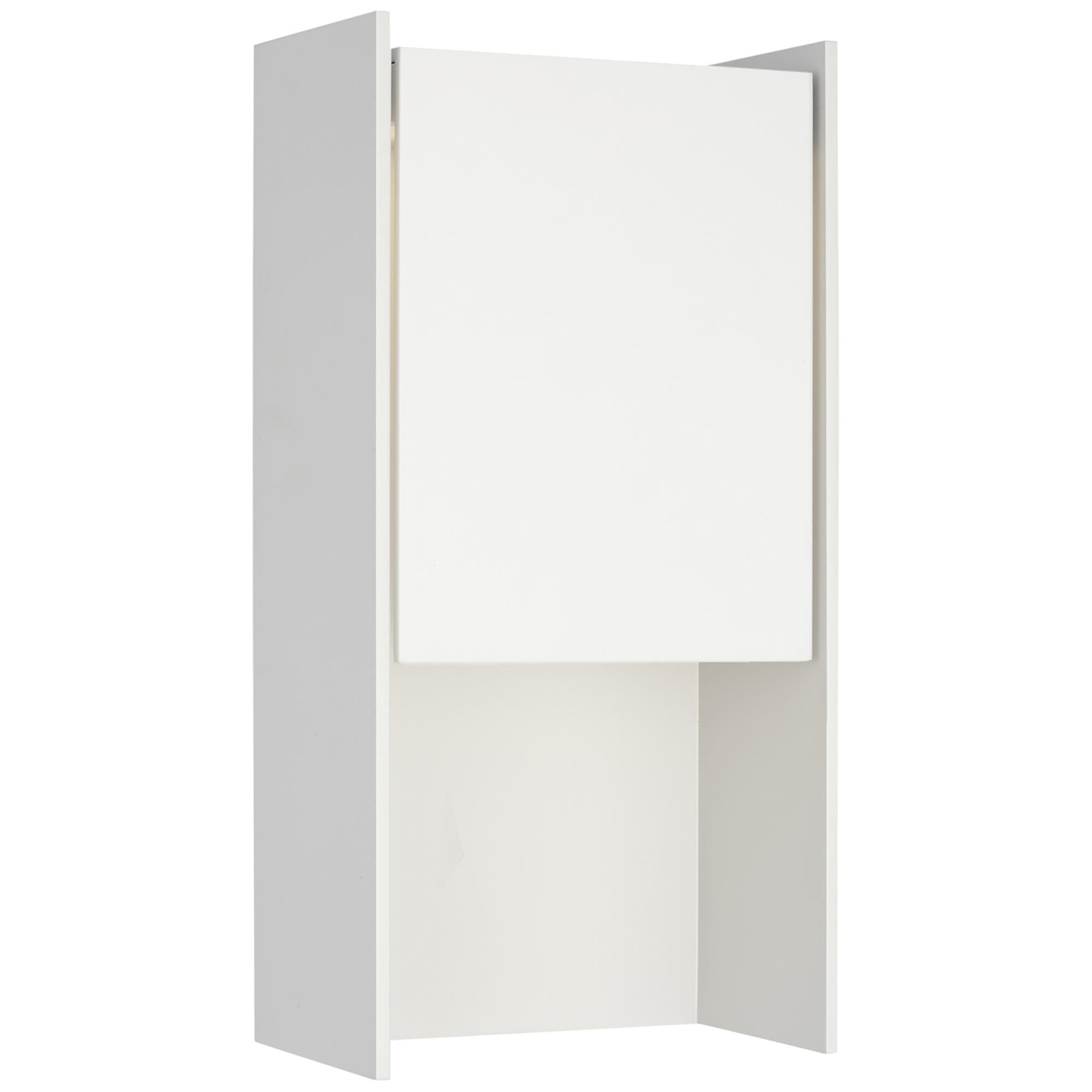 Shown in Plaster White finish