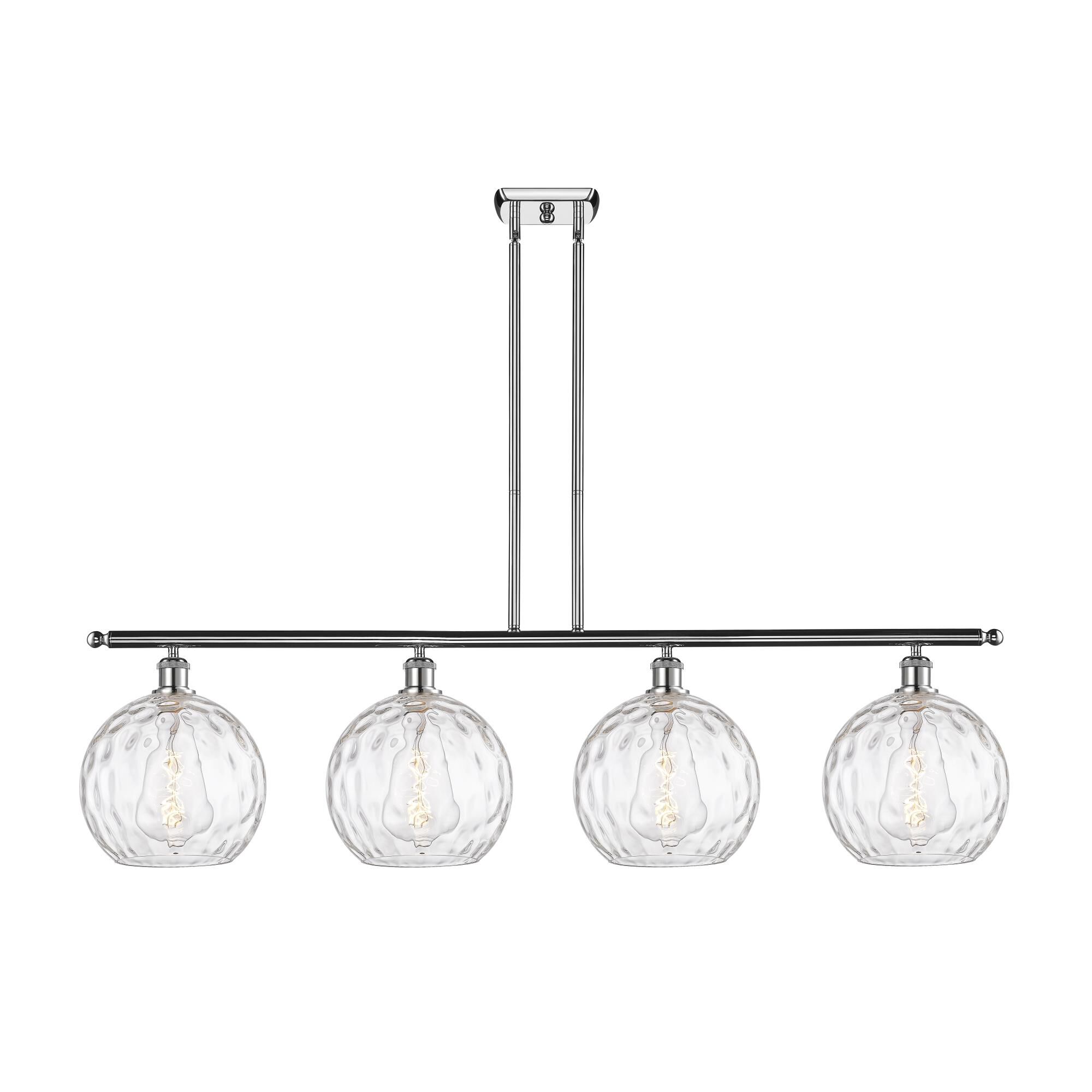 Shown in Polished Chrome finish and Clear glass