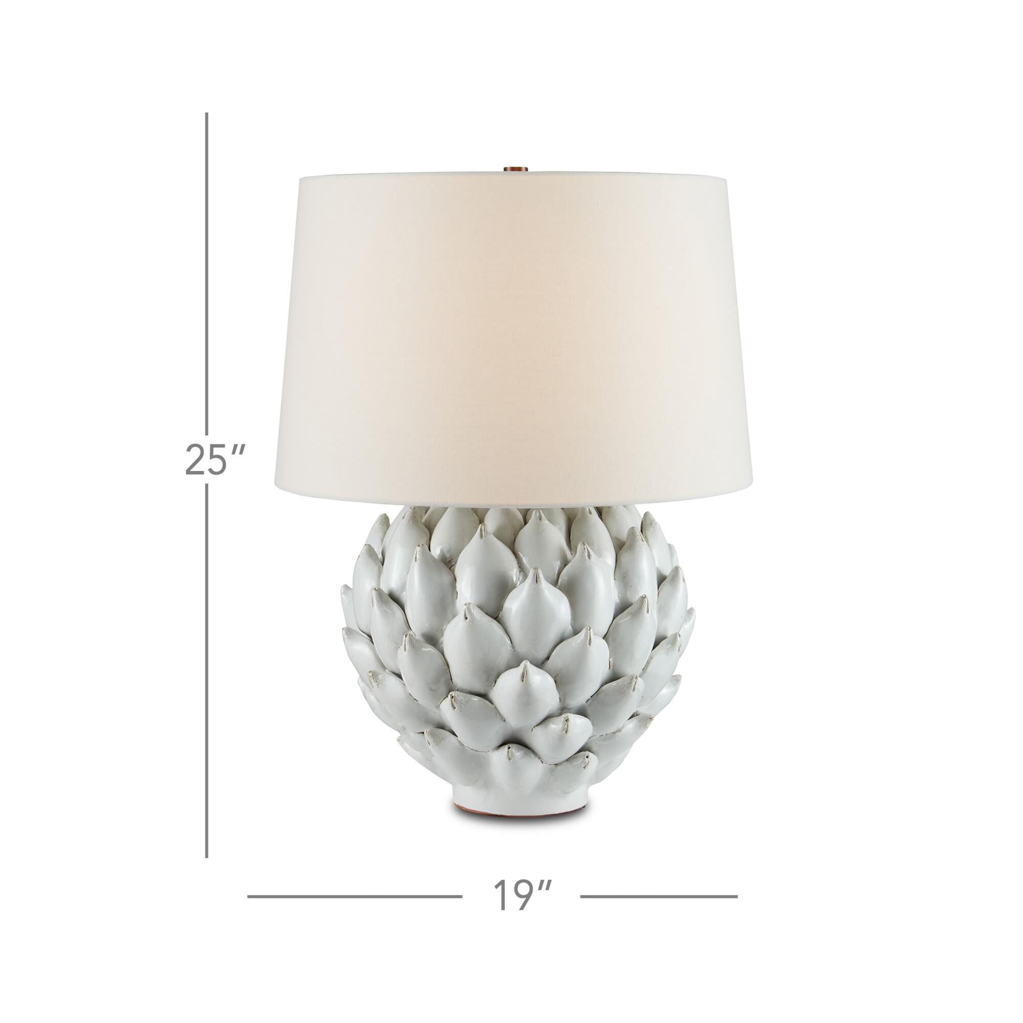 Cynara 25 Inch Table Lamp by Currey and Company