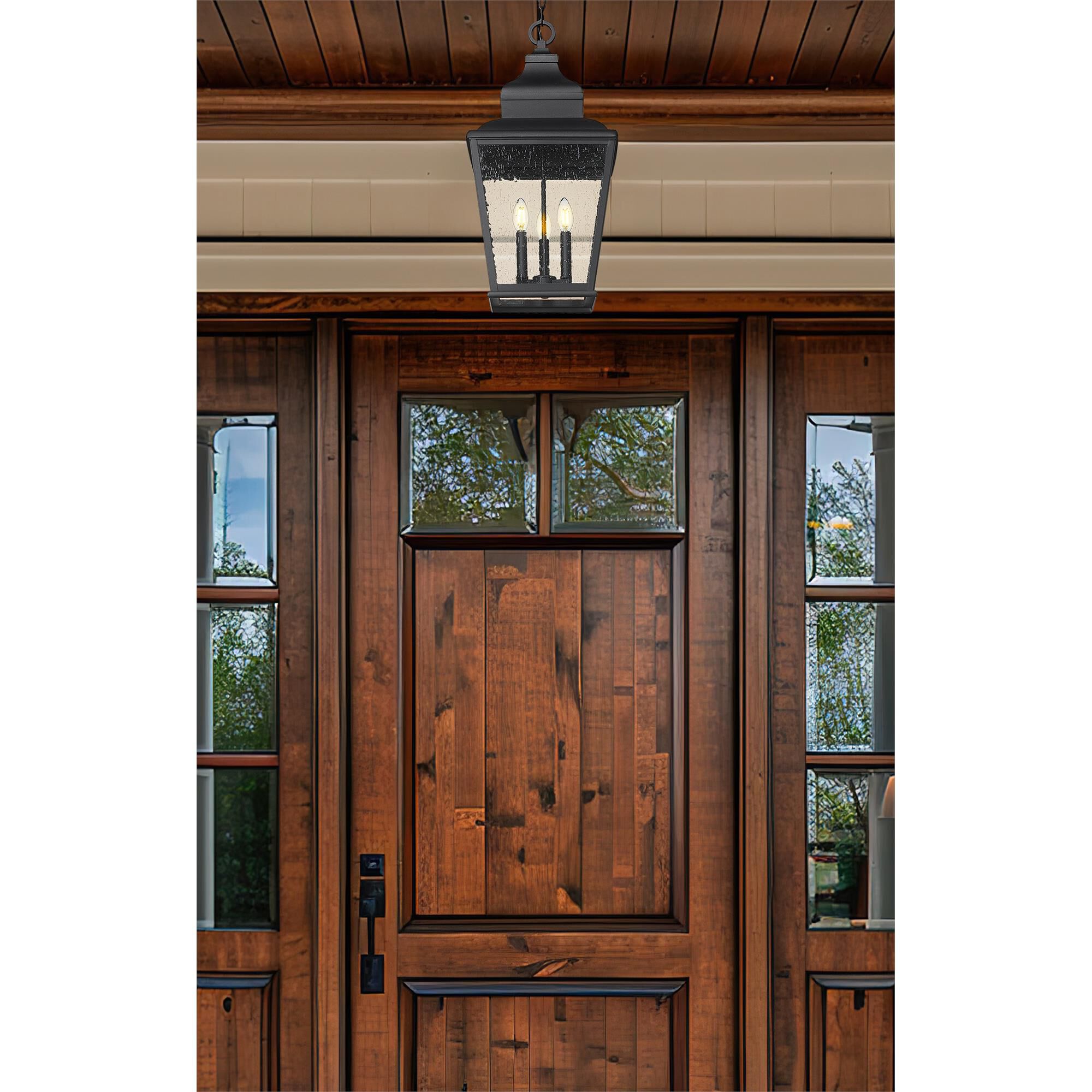 Raphael 24 Inch Outdoor Hanging Lantern,
