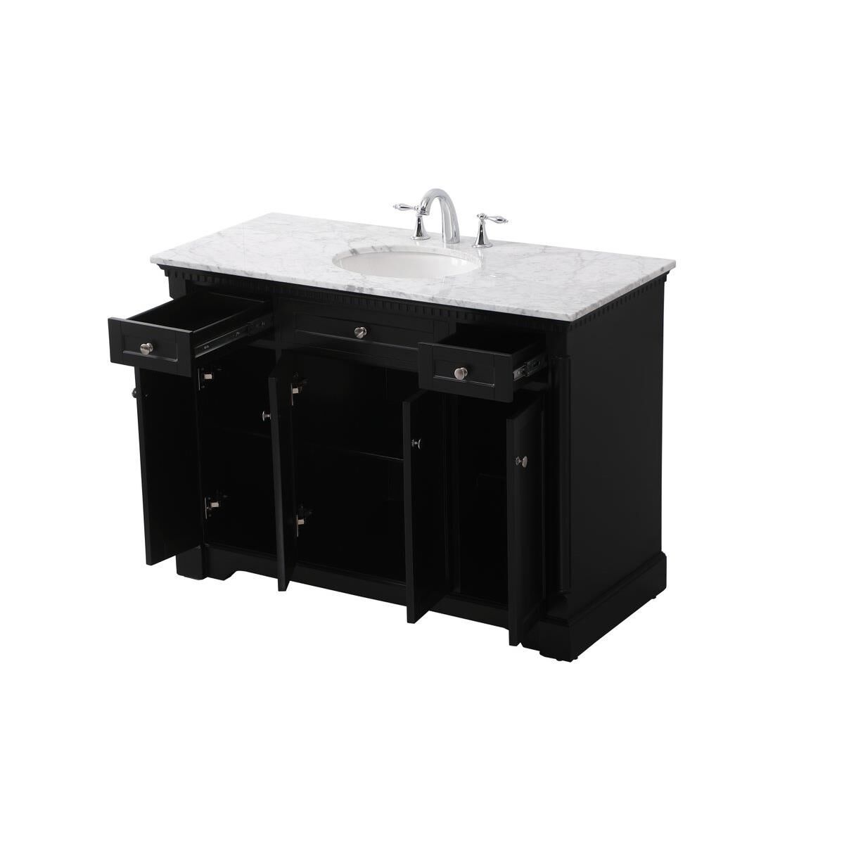 Shown in Black finish