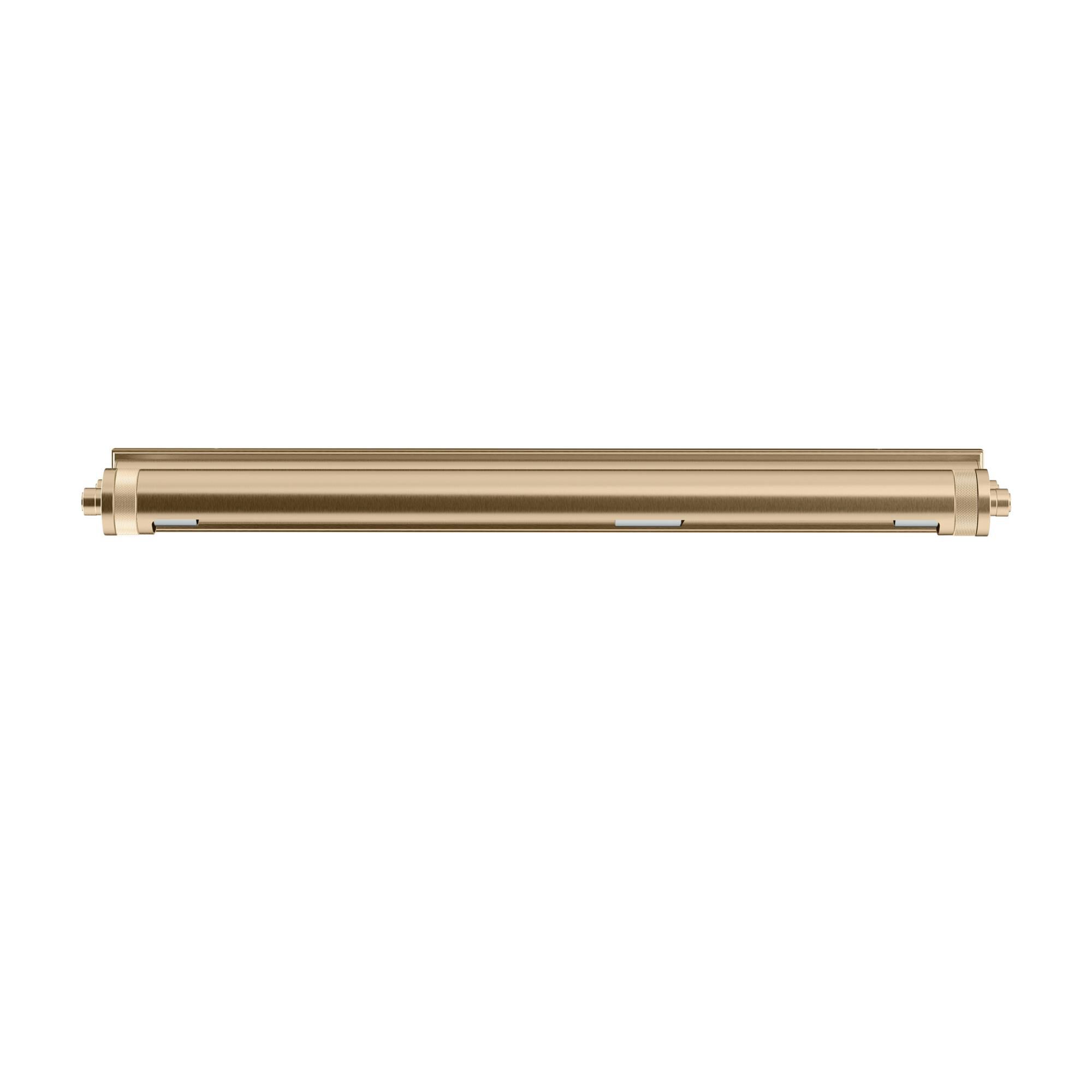 Shown in Champagne Bronze finish and Metal shade