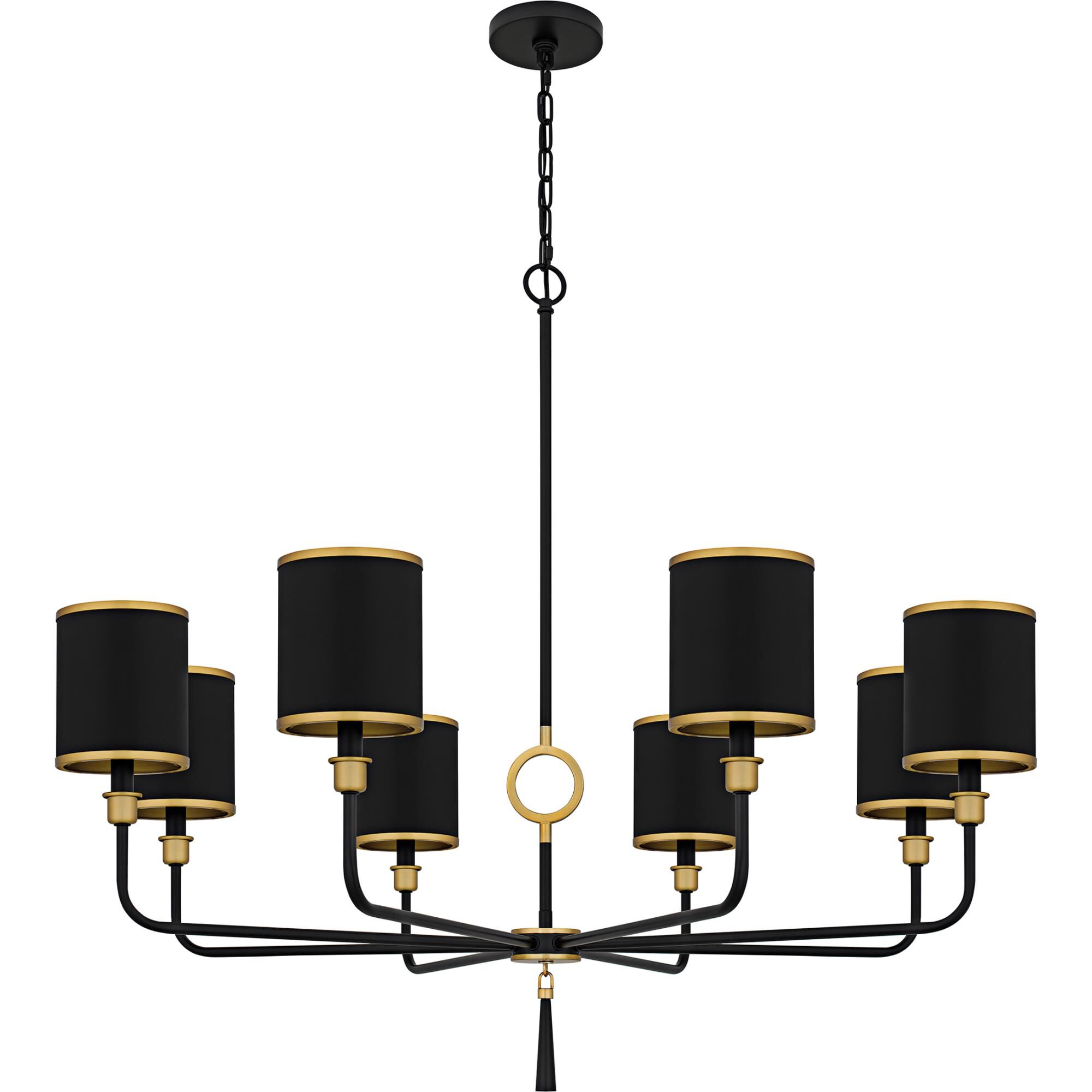 Lockery 40 Inch Chandelier by Quoizel