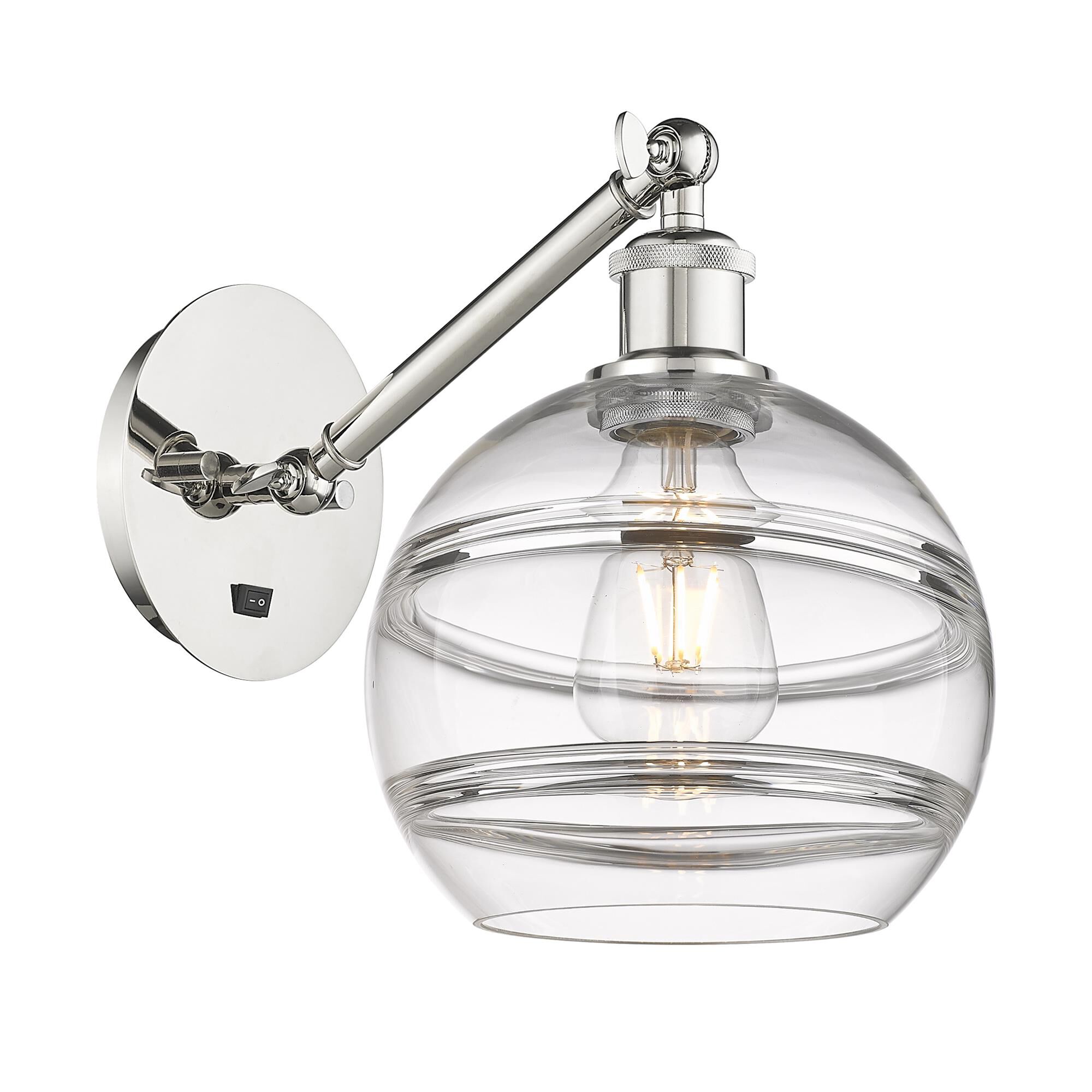 Bruno Marashlian Rochester 8 Inch Wall Swing Lamp by Innovations Lighting