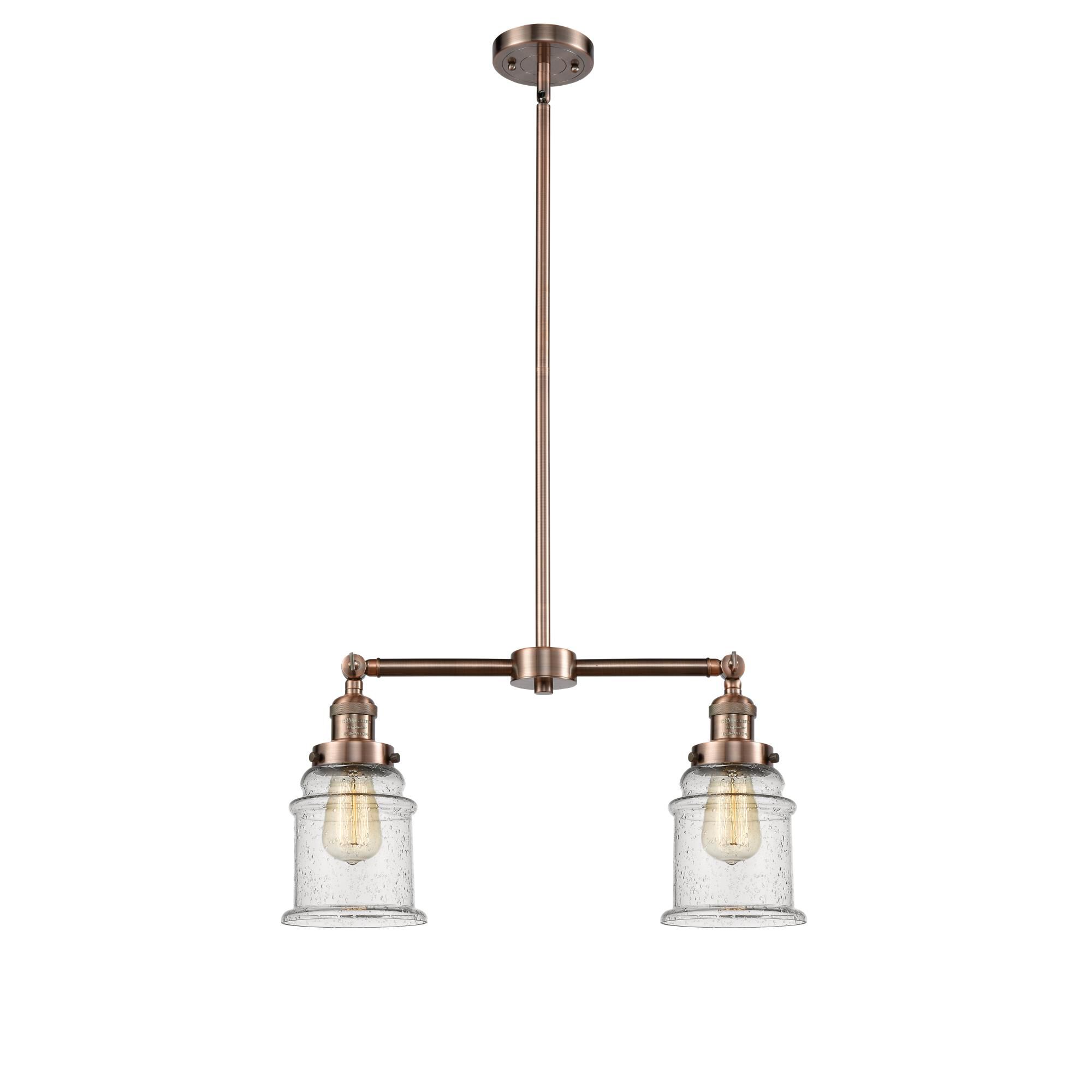 Bruno Marashlian Canton 21 Inch 2 Light Mini Chandelier by Innovations Lighting