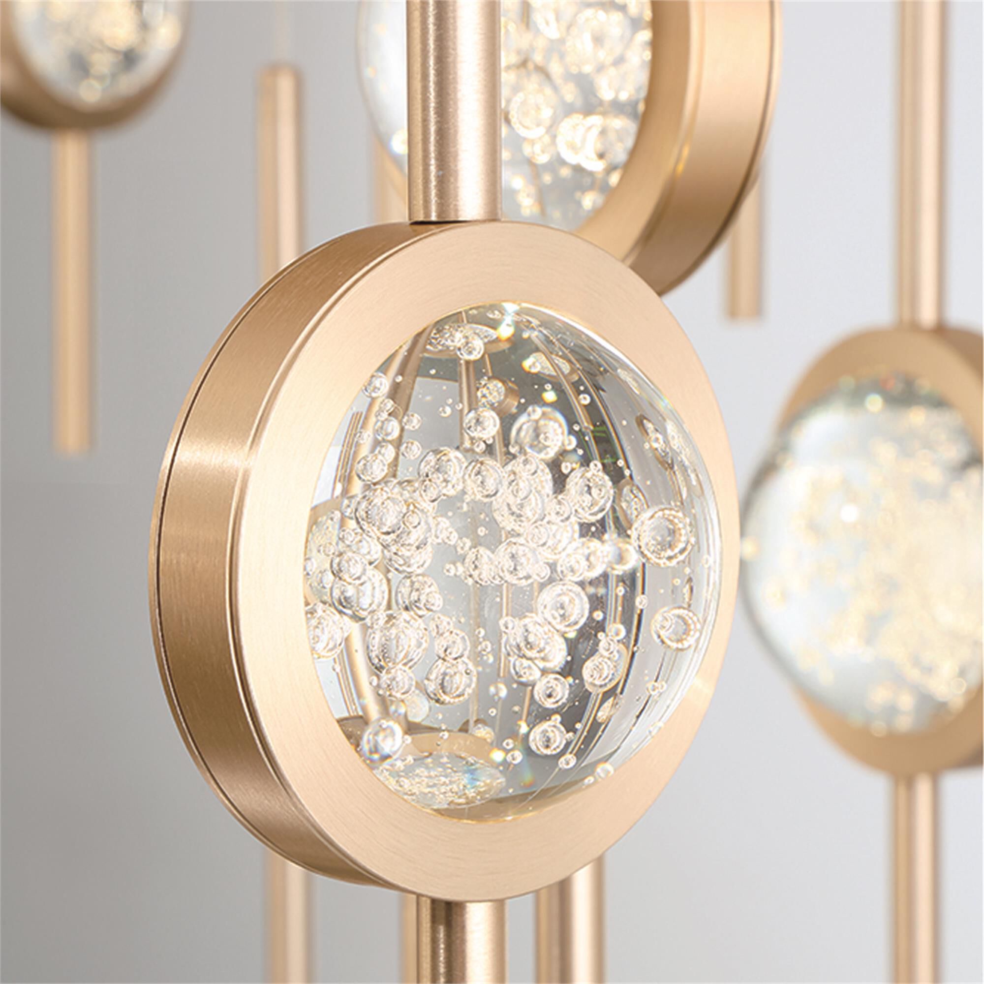 Shown in Brass finish