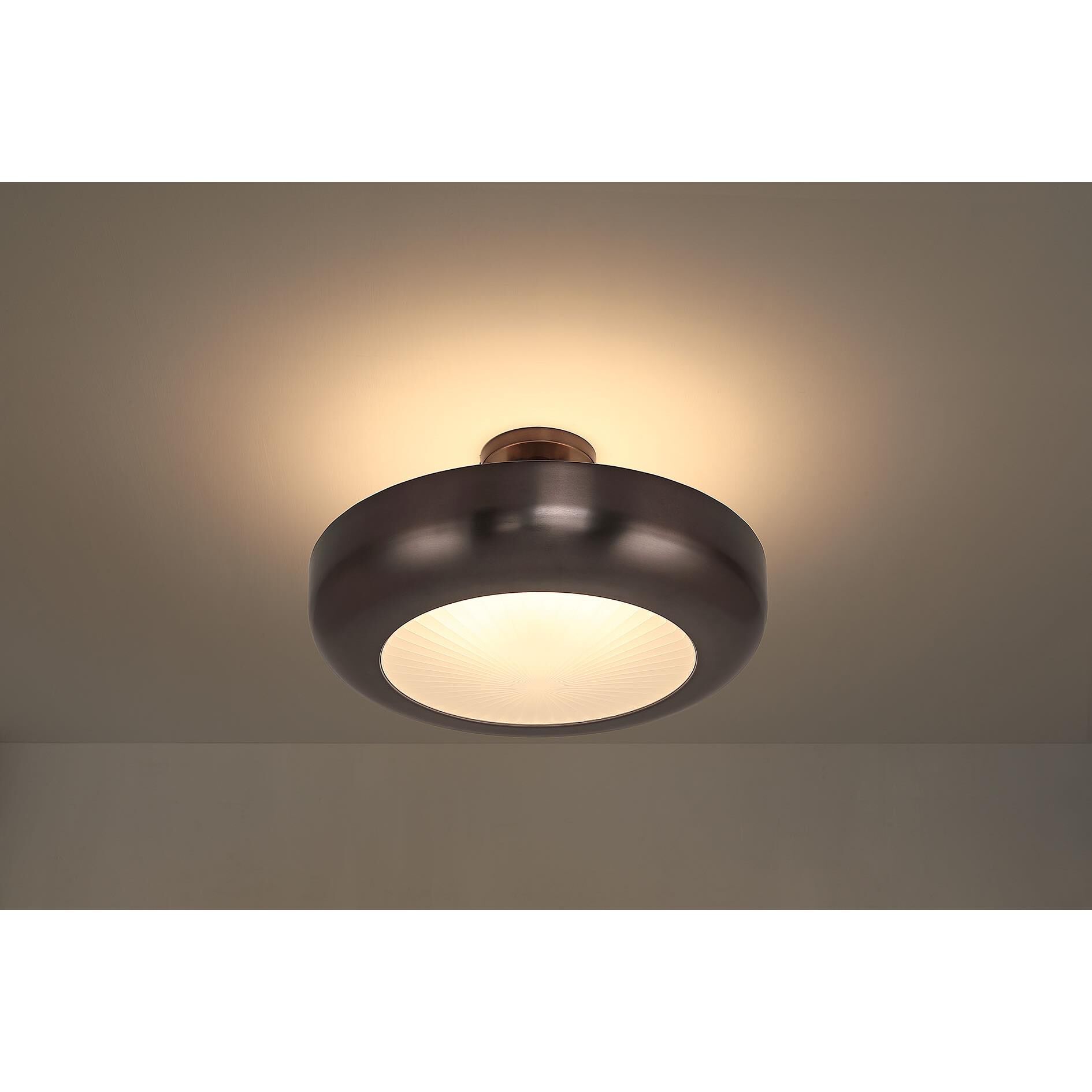 Macey 22 Inch Semi Flush Mount by Eurofase Lighting