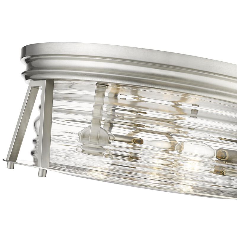 Cape Harbor 16 Inch 3 Light Flush Mount by Z-Lite