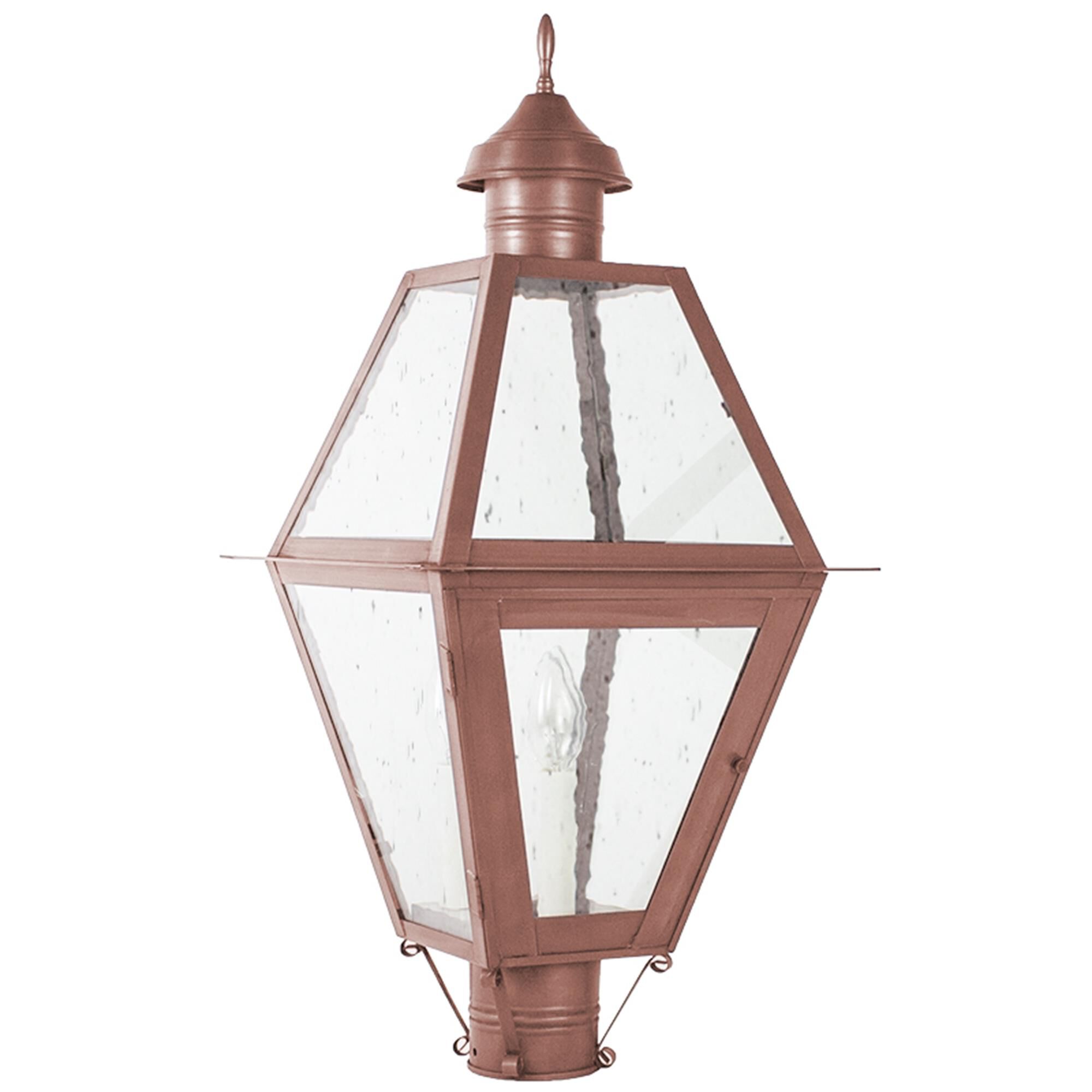 Boston 27 Inch 3 Light Outdoor Post Lamp,