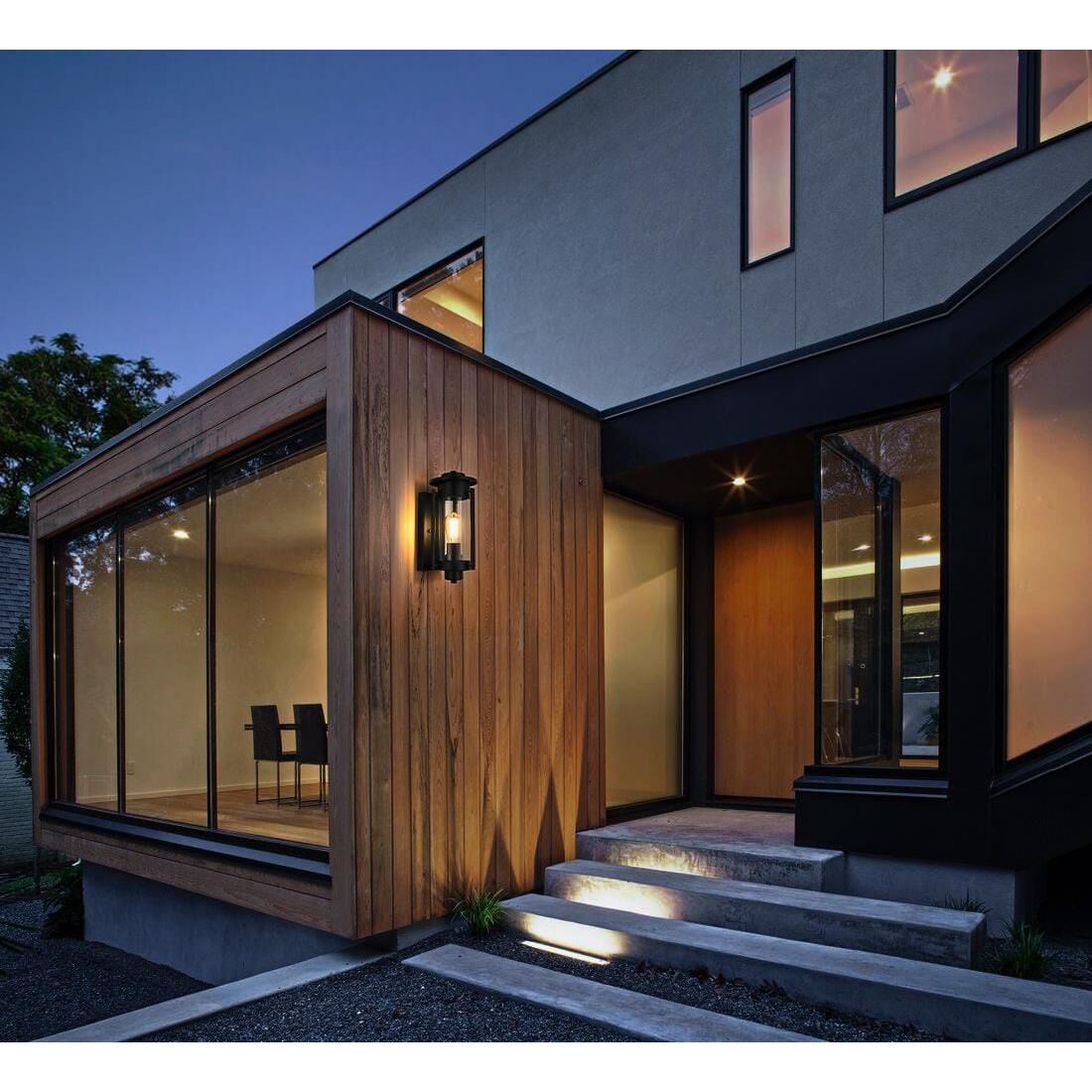 Bucknell 7 Inch Outdoor Wall Light by Elegant Lighting