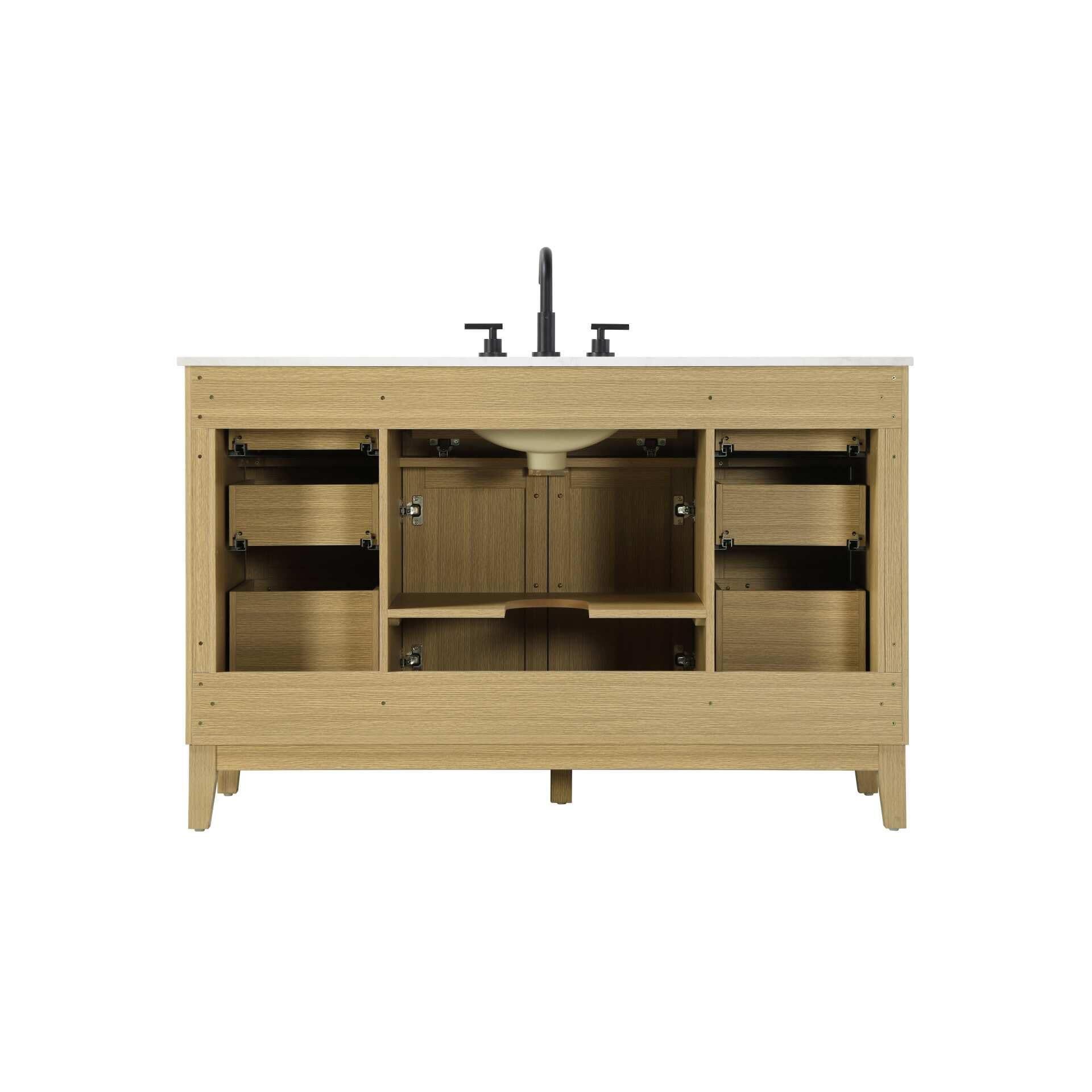 Virginia 54 Inch Bath Vanity by Elegant Decor