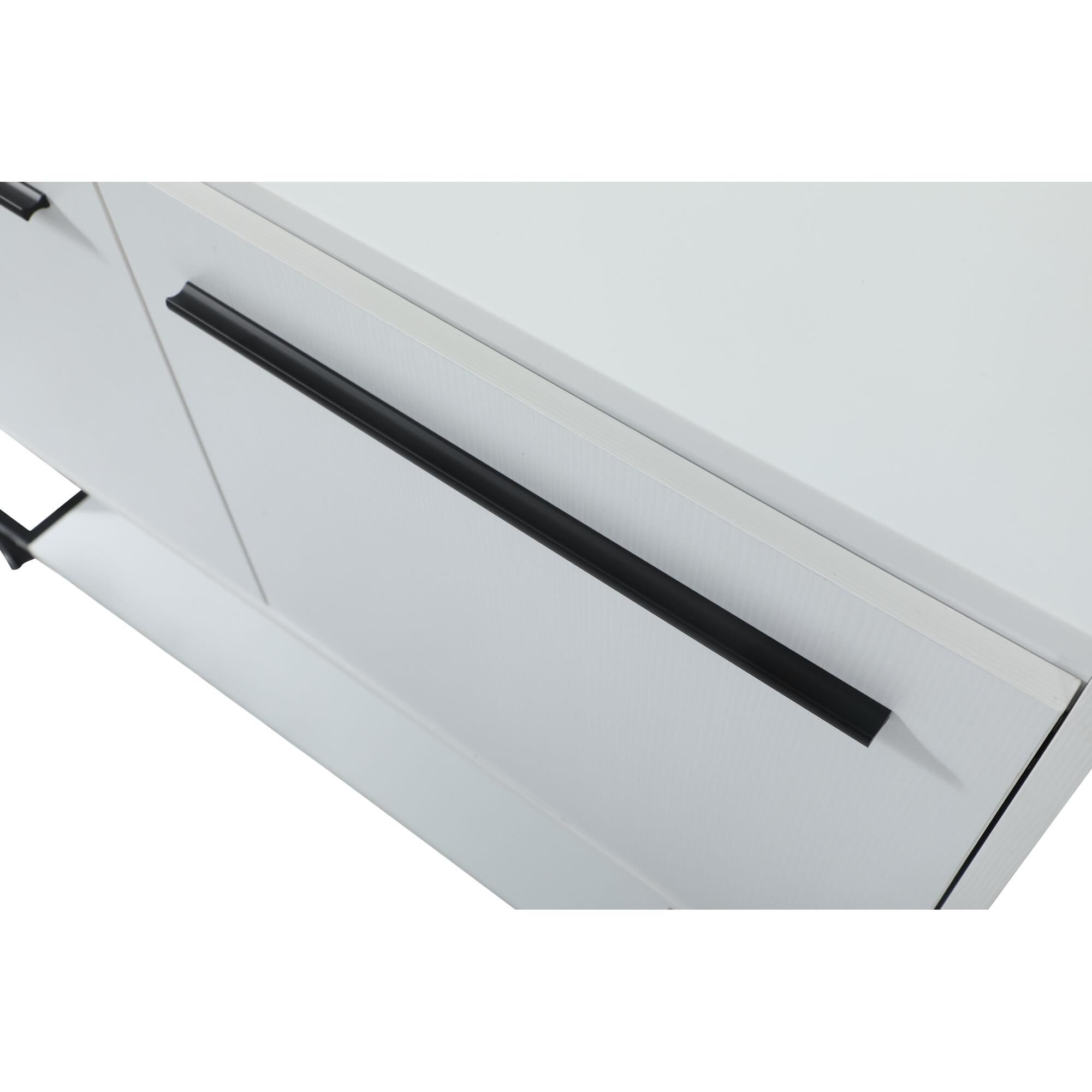 Shown in White finish