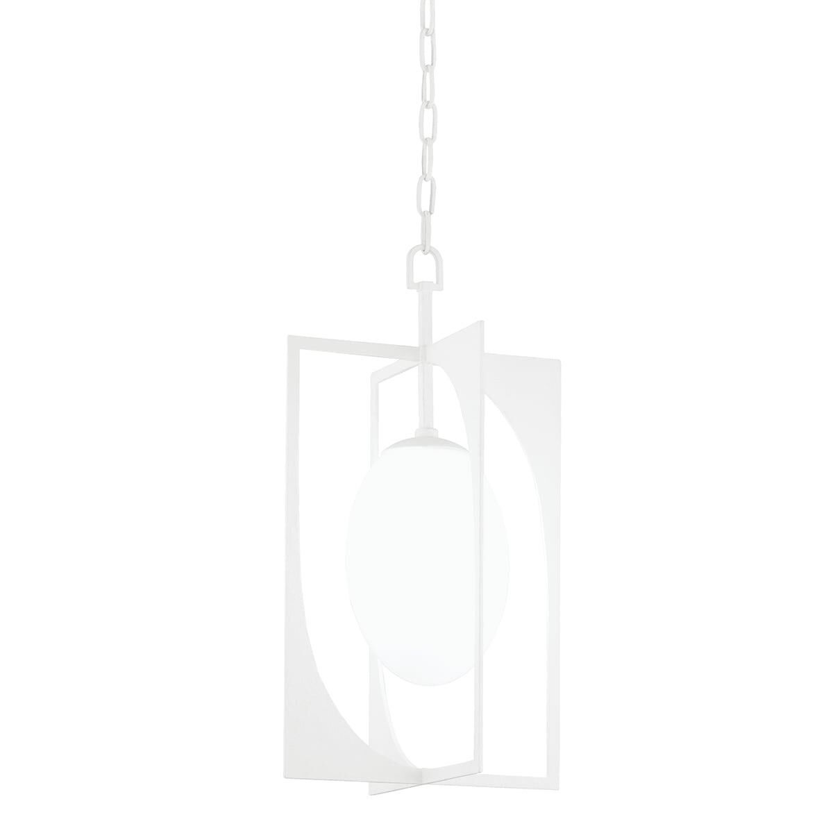 Enzo 7.25 Inch Outdoor Hanging Lantern,
