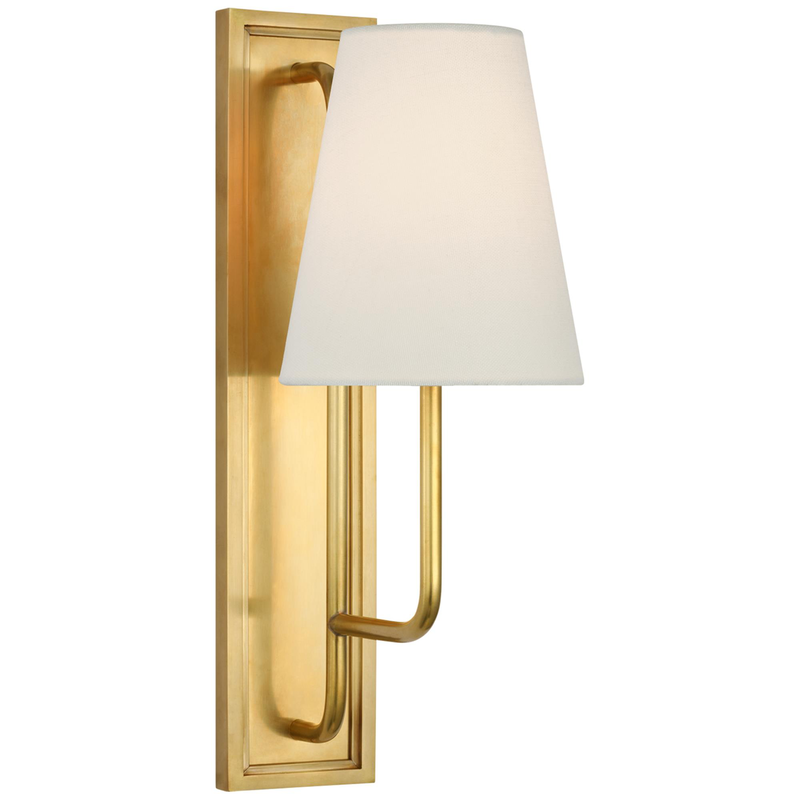 Visual Comfort Signature Collection Amber Lewis Rui 14 Inch LED Wall Sconce