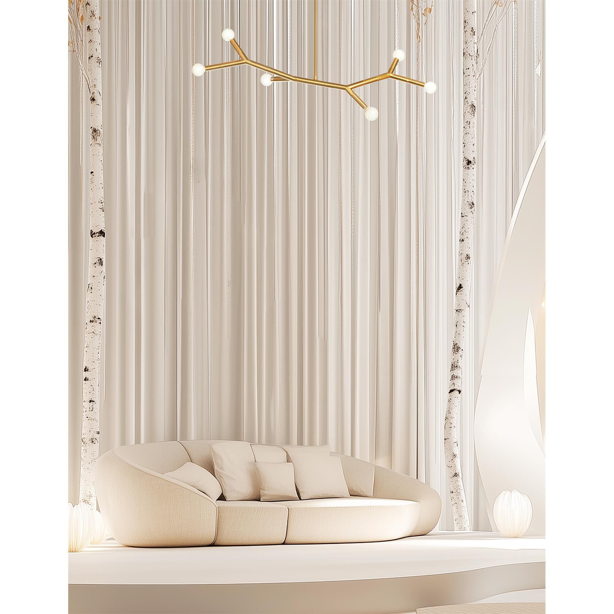 Shown in Aged Brass finish