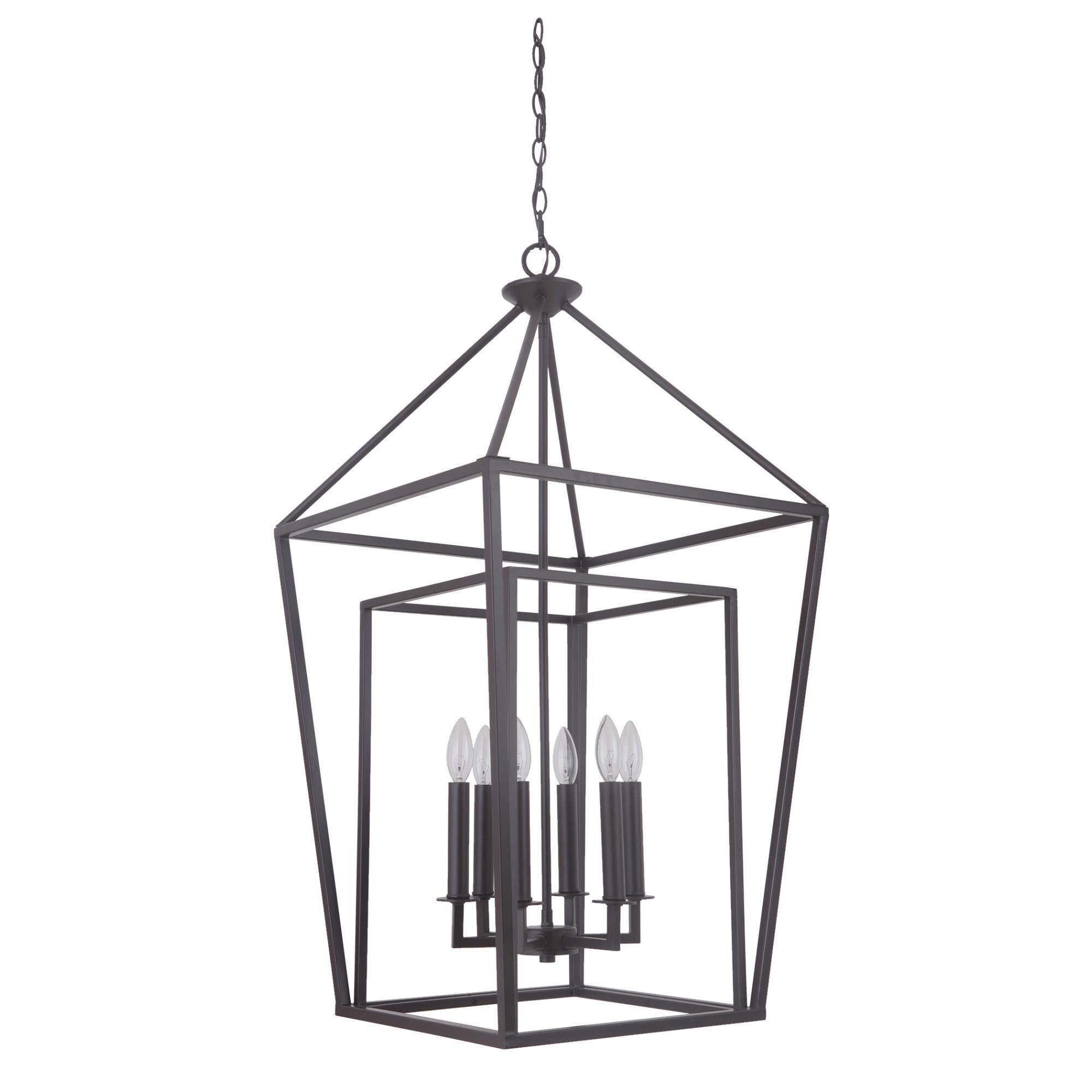 Hudson 19 Inch Cage Pendant by Craftmade