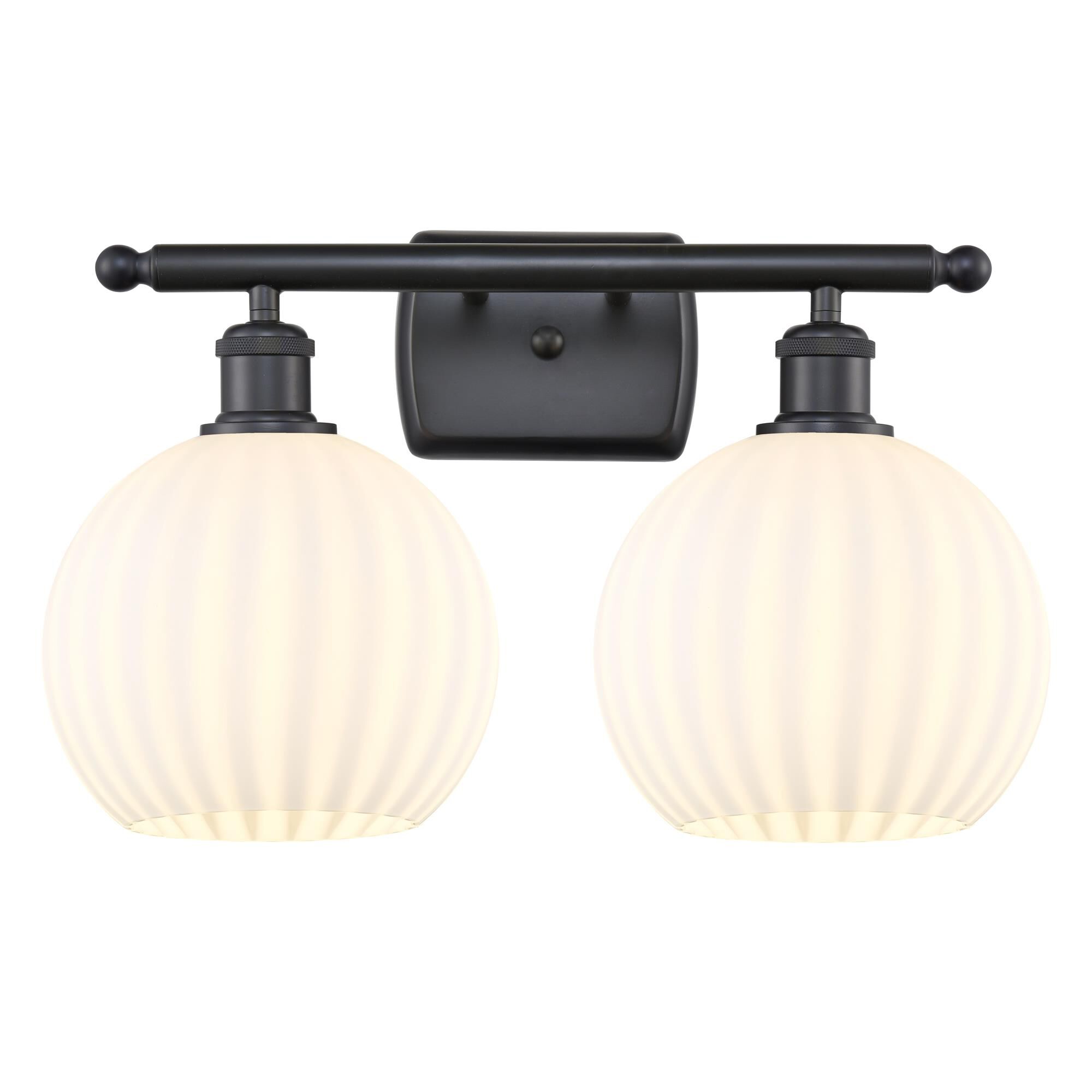Bruno Marashlian White Venetian 18 Inch Bath Vanity Light by Innovations Lighting