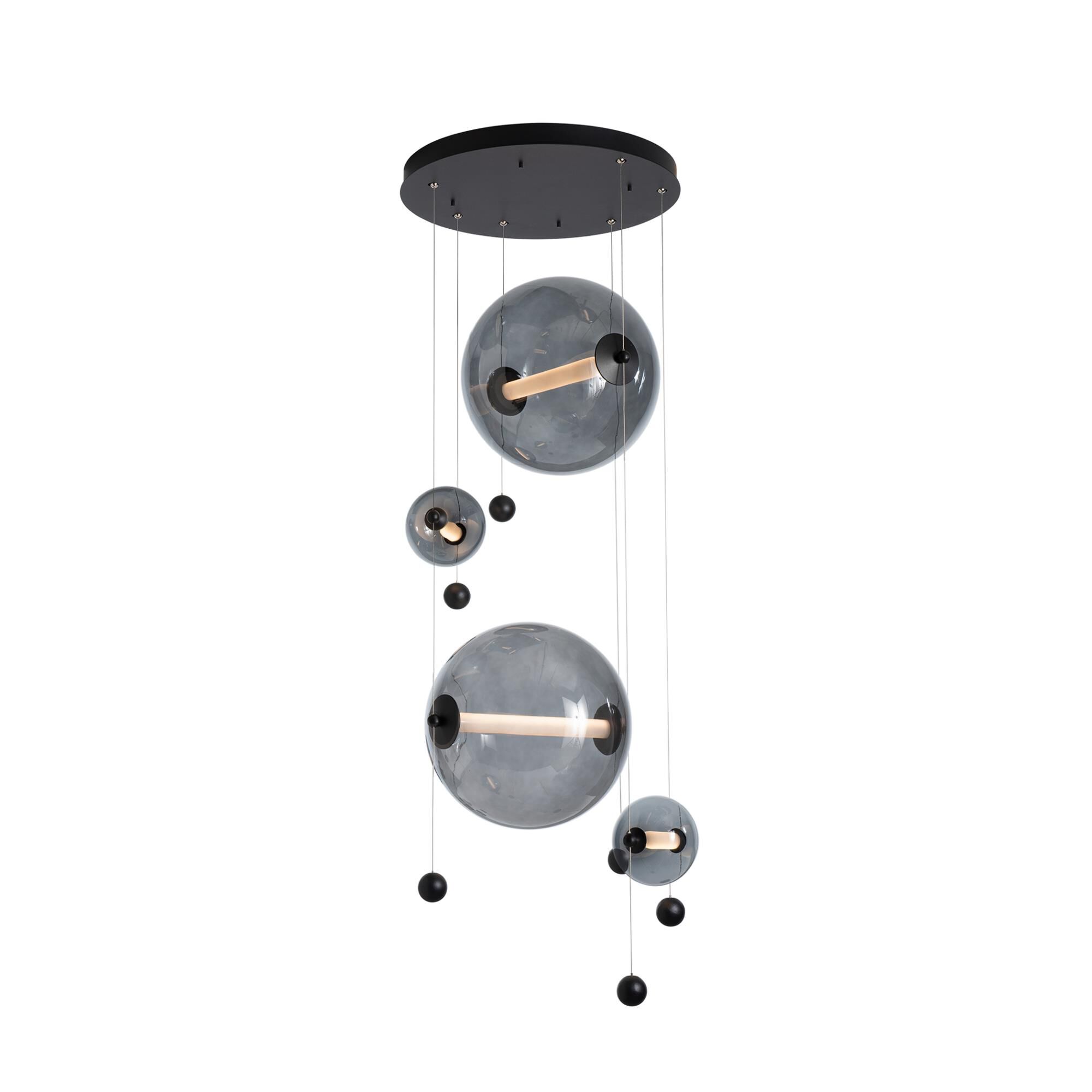 Abacus 20 Inch Multi Light Pendant by Hubbardton Forge