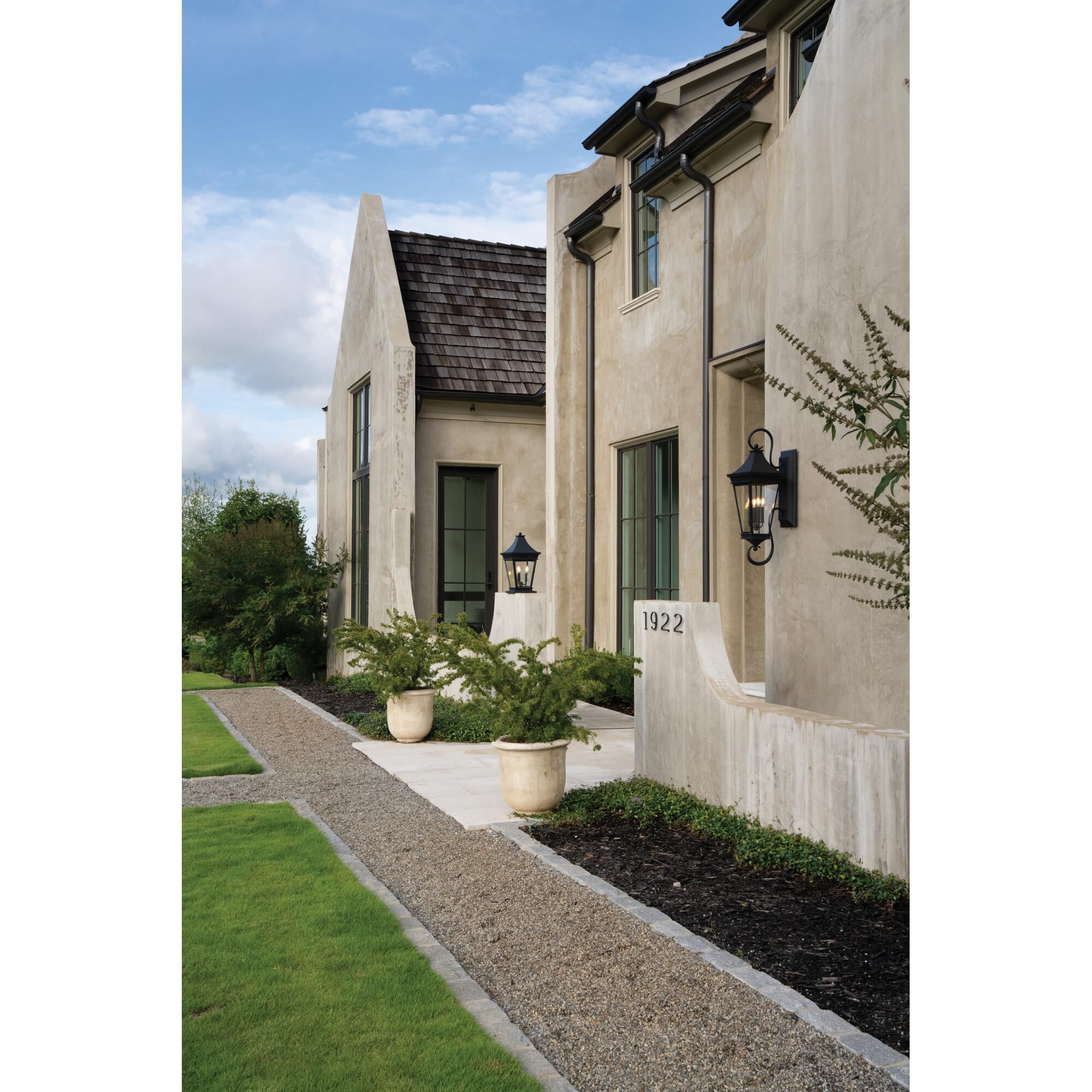 Chapel Hill 40 Inch Tall 4 Light LED Outdoor Wall Light by Hinkley Lighting