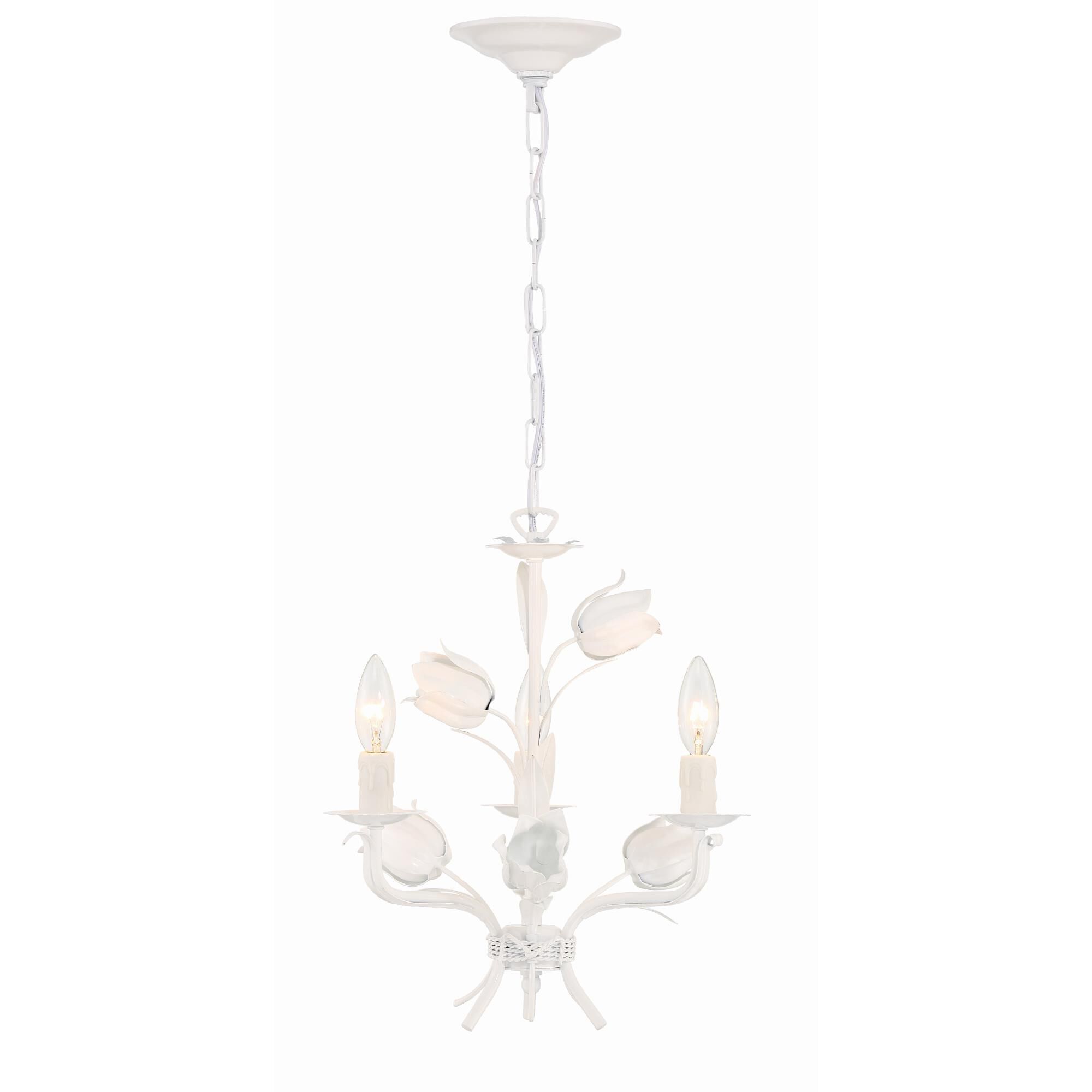 Southport 14 Inch 3 Light Mini Chandelier by Crystorama