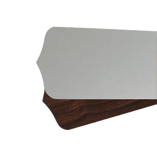 Shown in Satin Nickel and Walnut finish