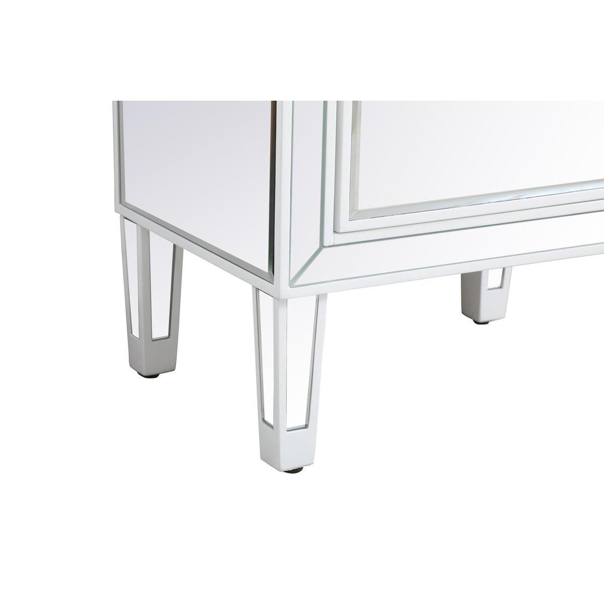 Reflexion End Table by Elegant Decor