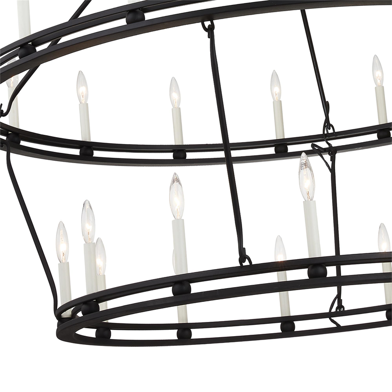 Sutton 52 Inch Chandelier by Troy Lighting