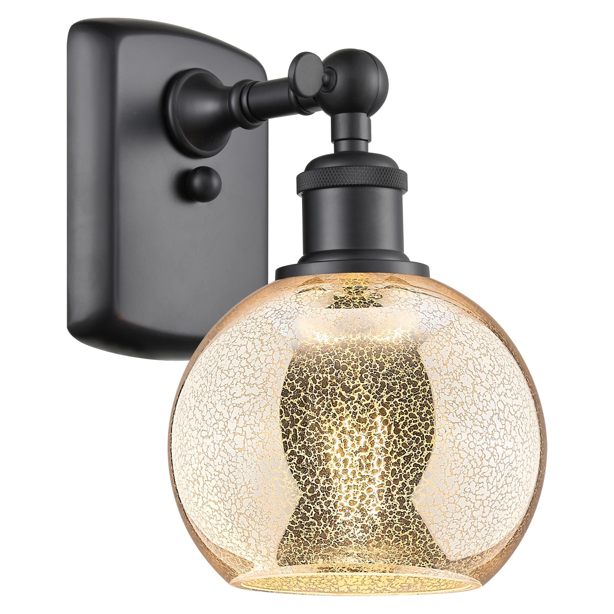 Shown in Matte Black finish and Opal glass