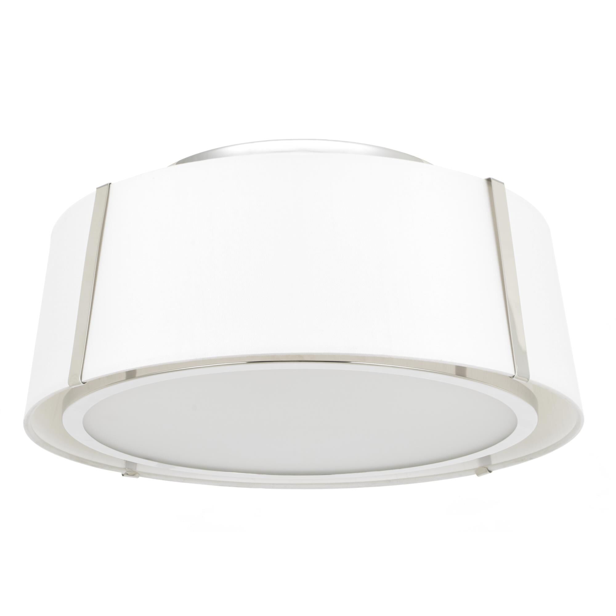 Fulton 18 Inch 3 Light Semi Flush Mount by Crystorama