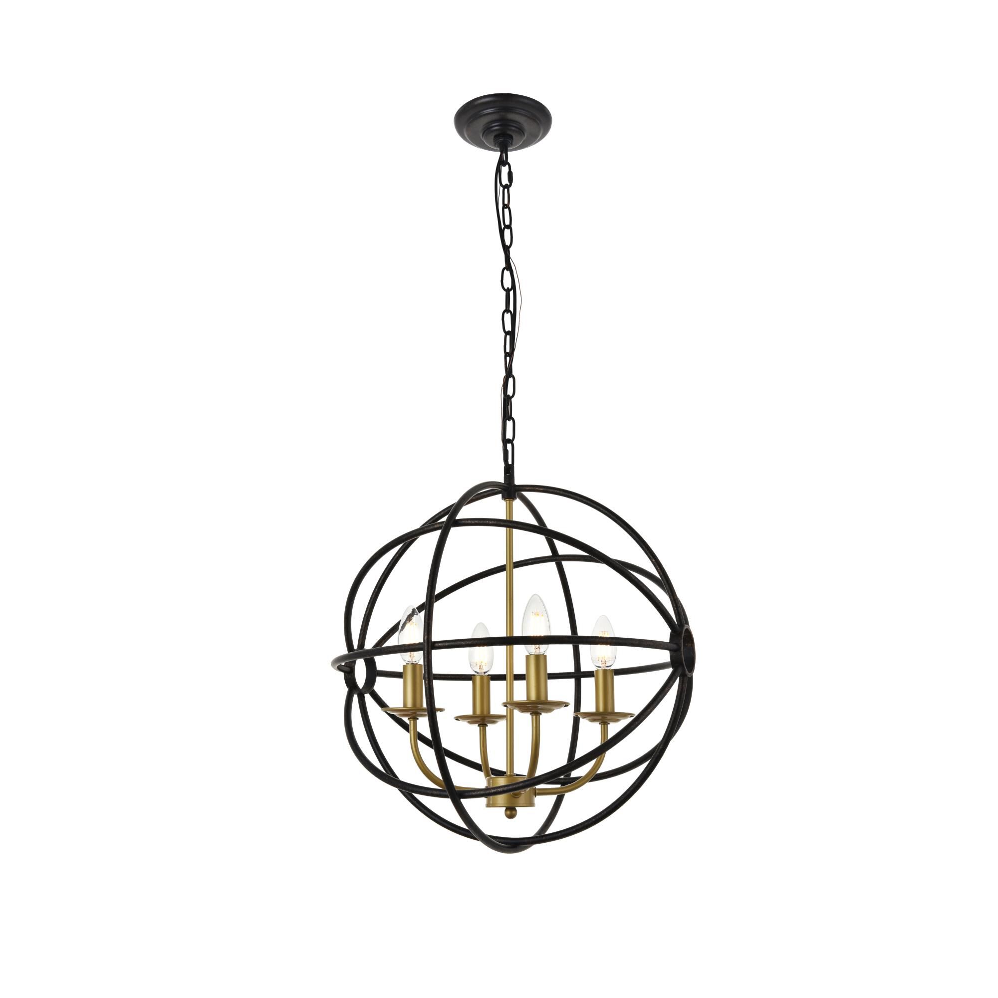 Octavia 18 Inch Large Pendant by Elegant Lighting
