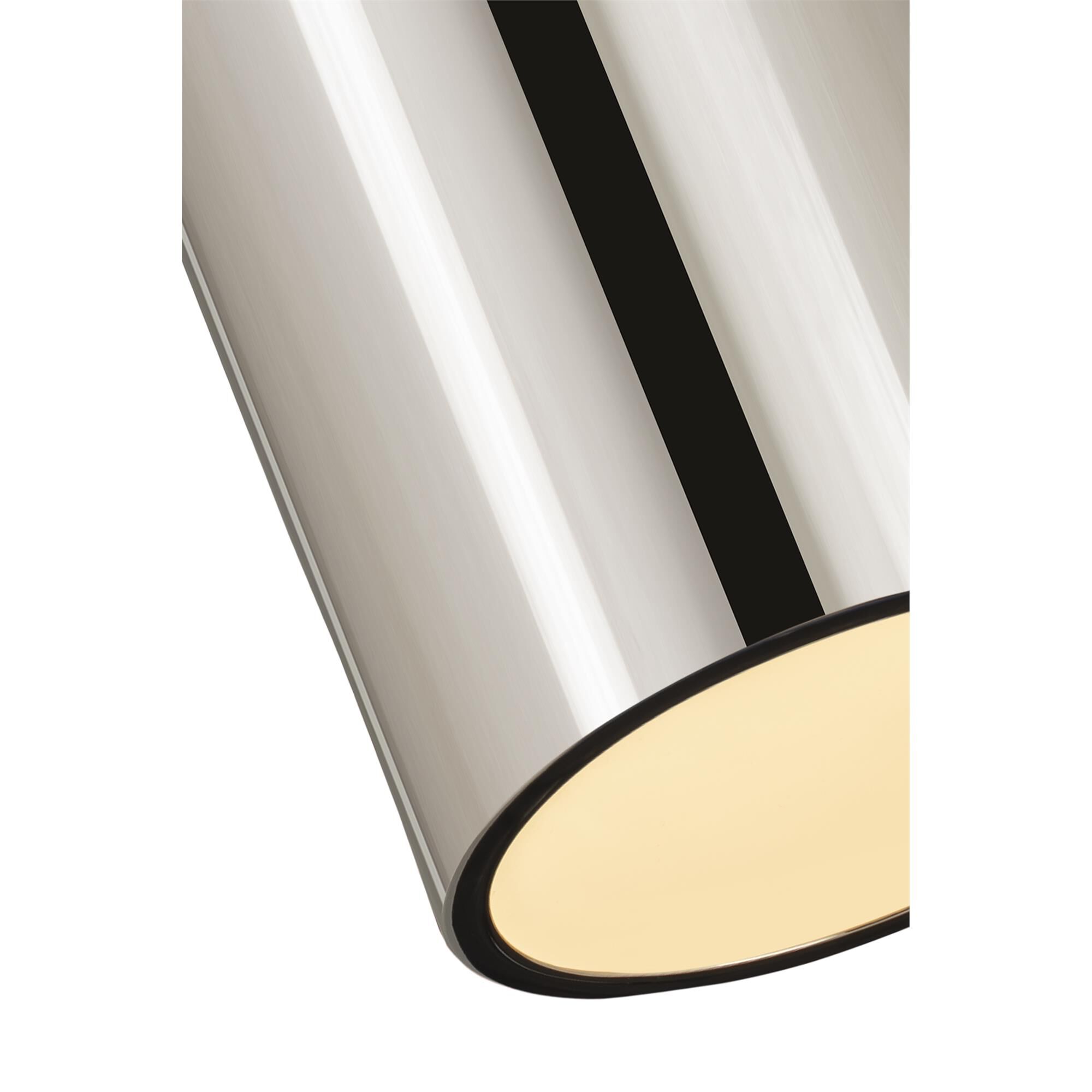 Shown in Chrome finish and Steel glass and Steel shade