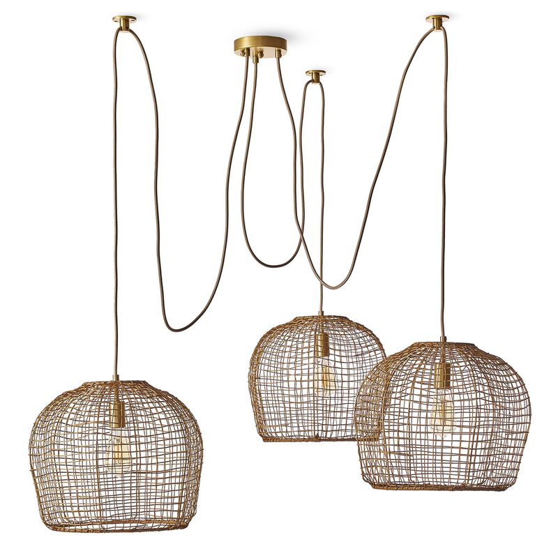 Selene Large Linear Chandelier by Regina Andrew