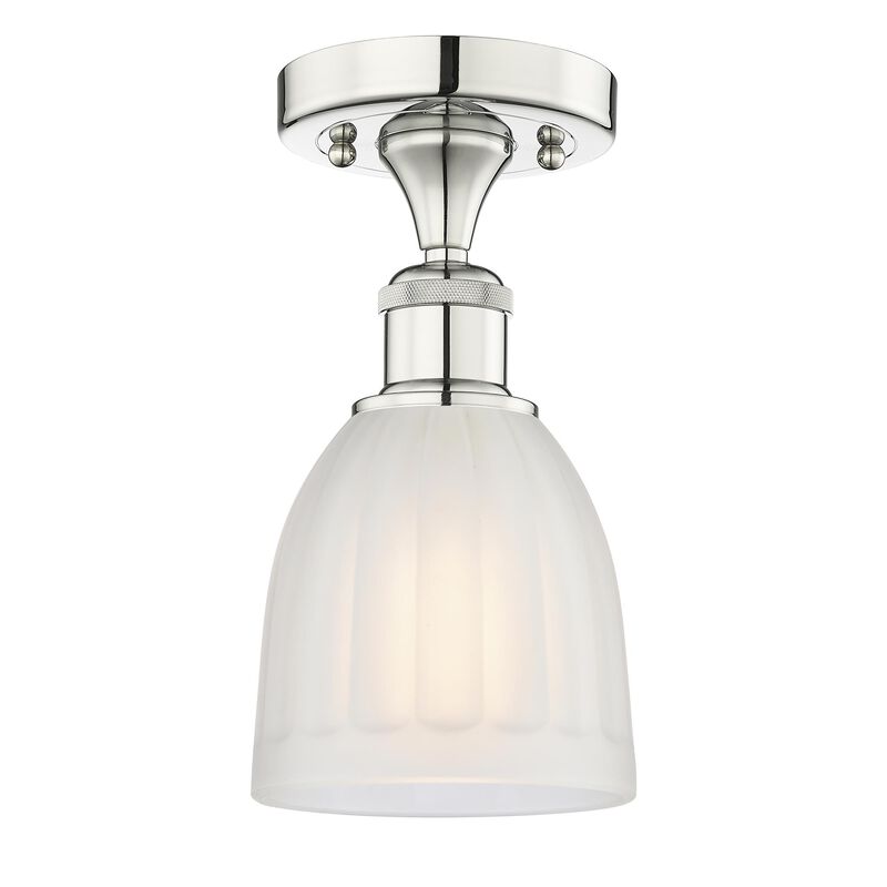 Bruno Marashlian Brookfield 5 Inch 1 Light Semi Flush Mount by Innovations Lighting