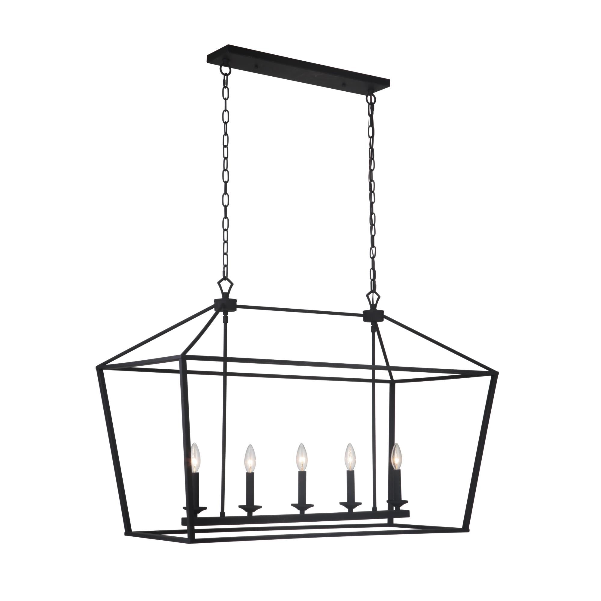 Flynt 40 Inch 5 Light Linear Suspension Light by Craftmade