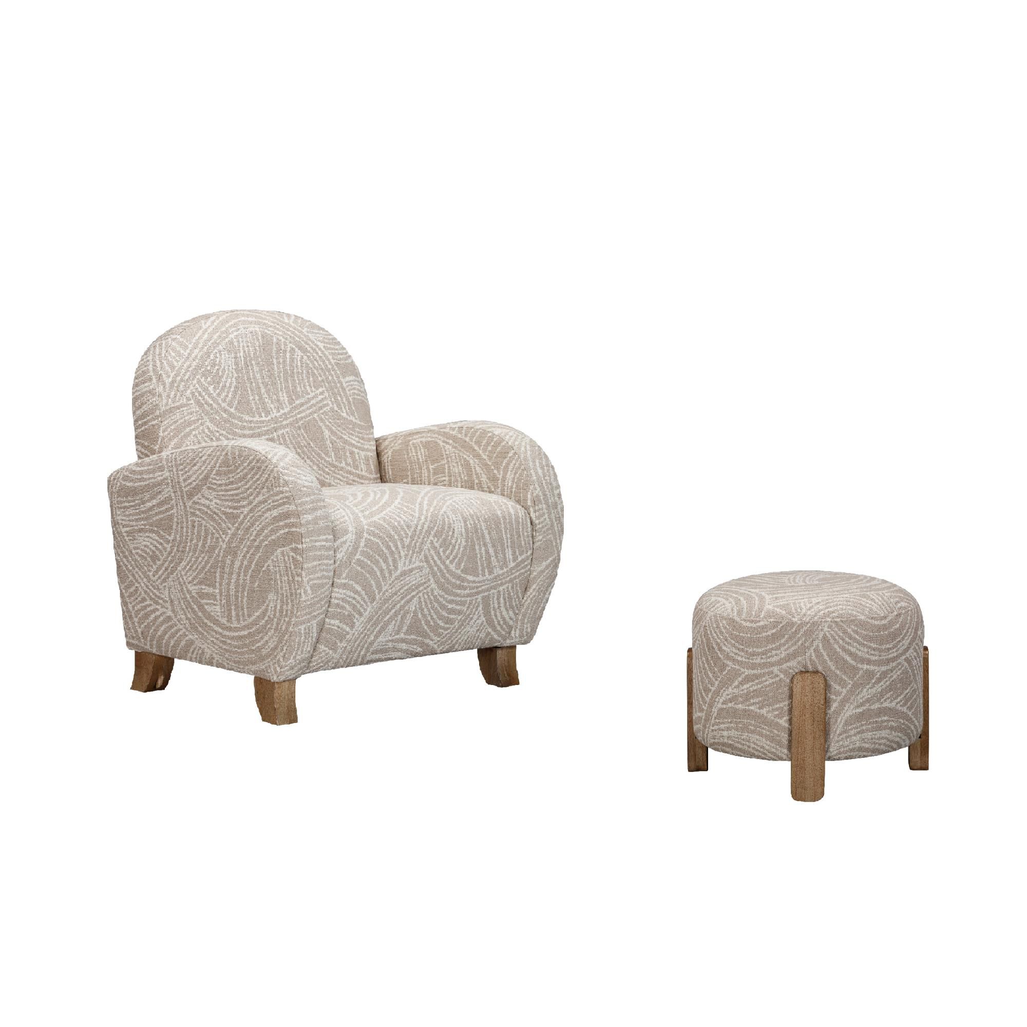 Shown in Khaki Swirl and Natural finish