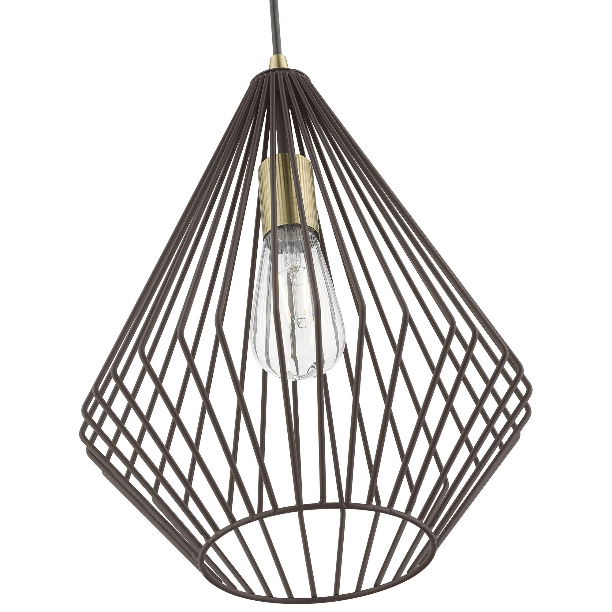 Livex Lighting Linz 11 Inch Mini Pendant