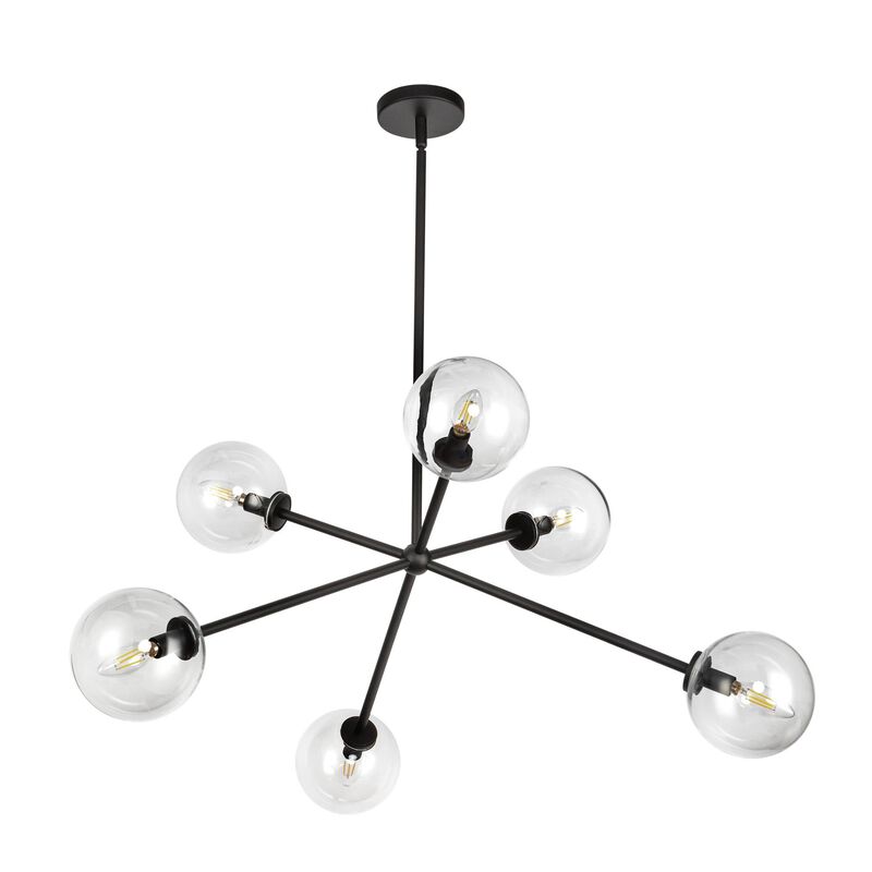 Cassia 40 Inch Chandelier by Alora Mood