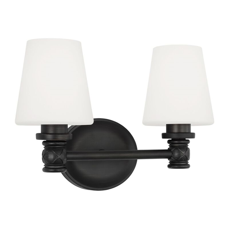 Sean Lavin Xavierre 14 Inch 2 Light Bath Vanity Light by Visual Comfort Studio