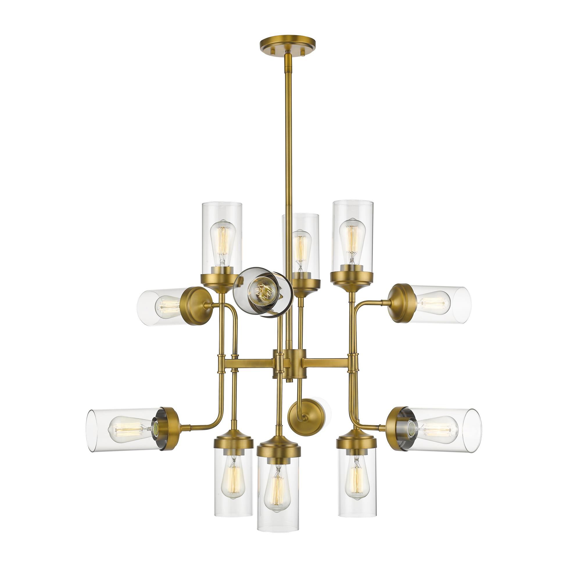 Calliope 36 Inch 12 Light Chandelier by Z-Lite
